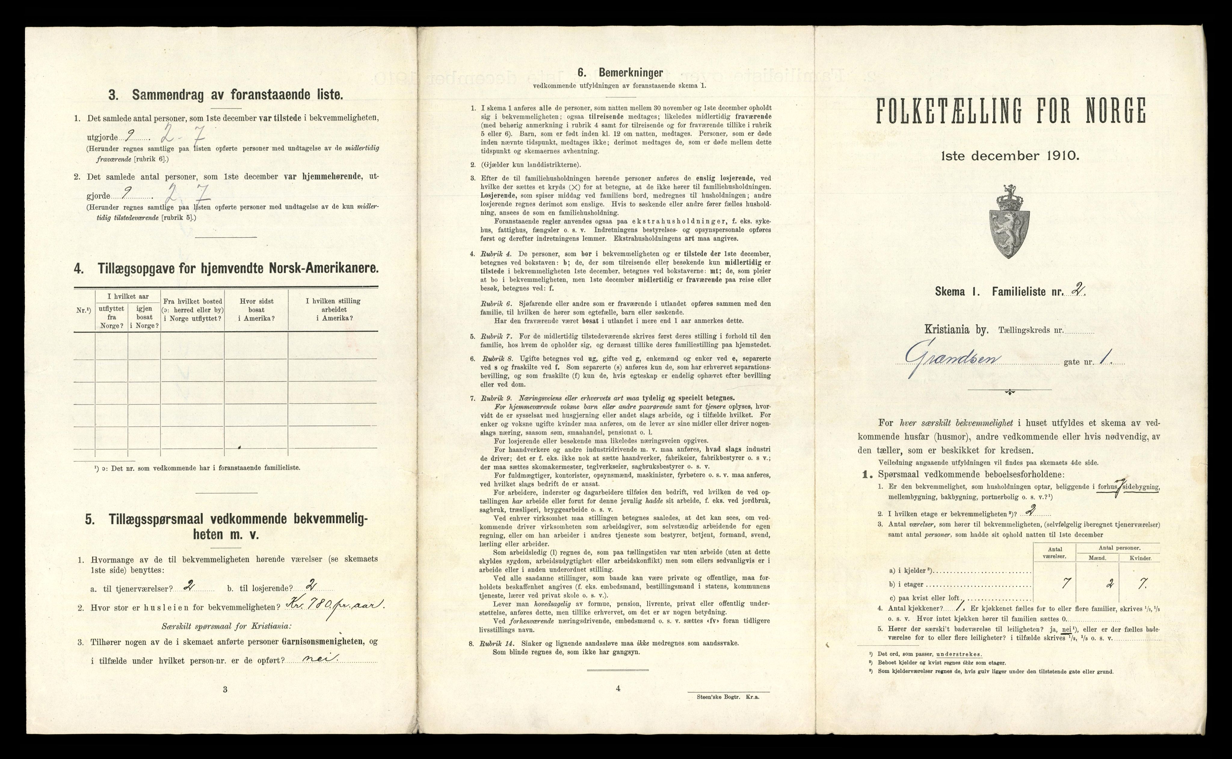 RA, 1910 census for Kristiania, 1910, p. 29629