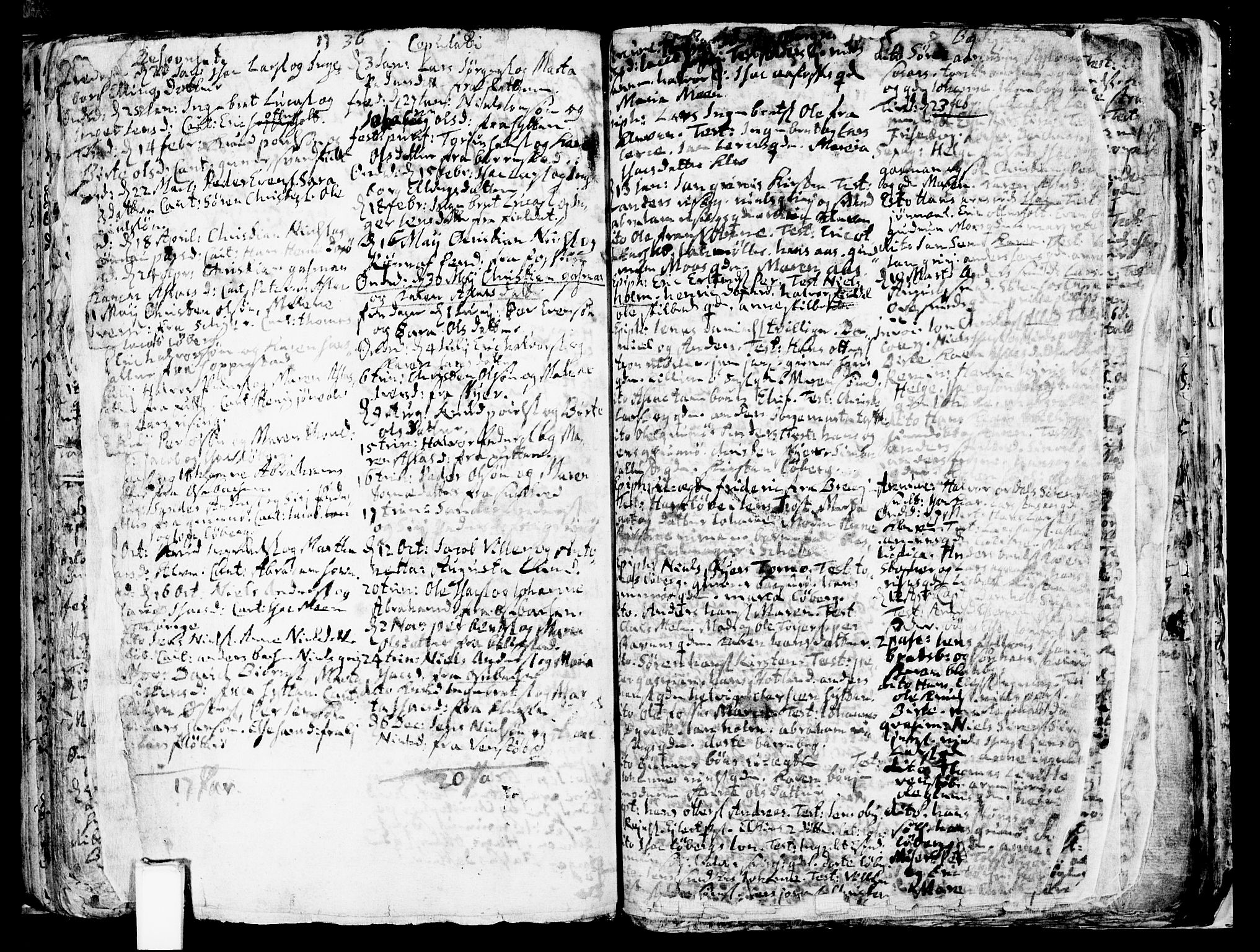 Gjerpen kirkebøker, SAKO/A-265/F/Fa/L0001: Parish register (official) no. I 1, 1681-1746