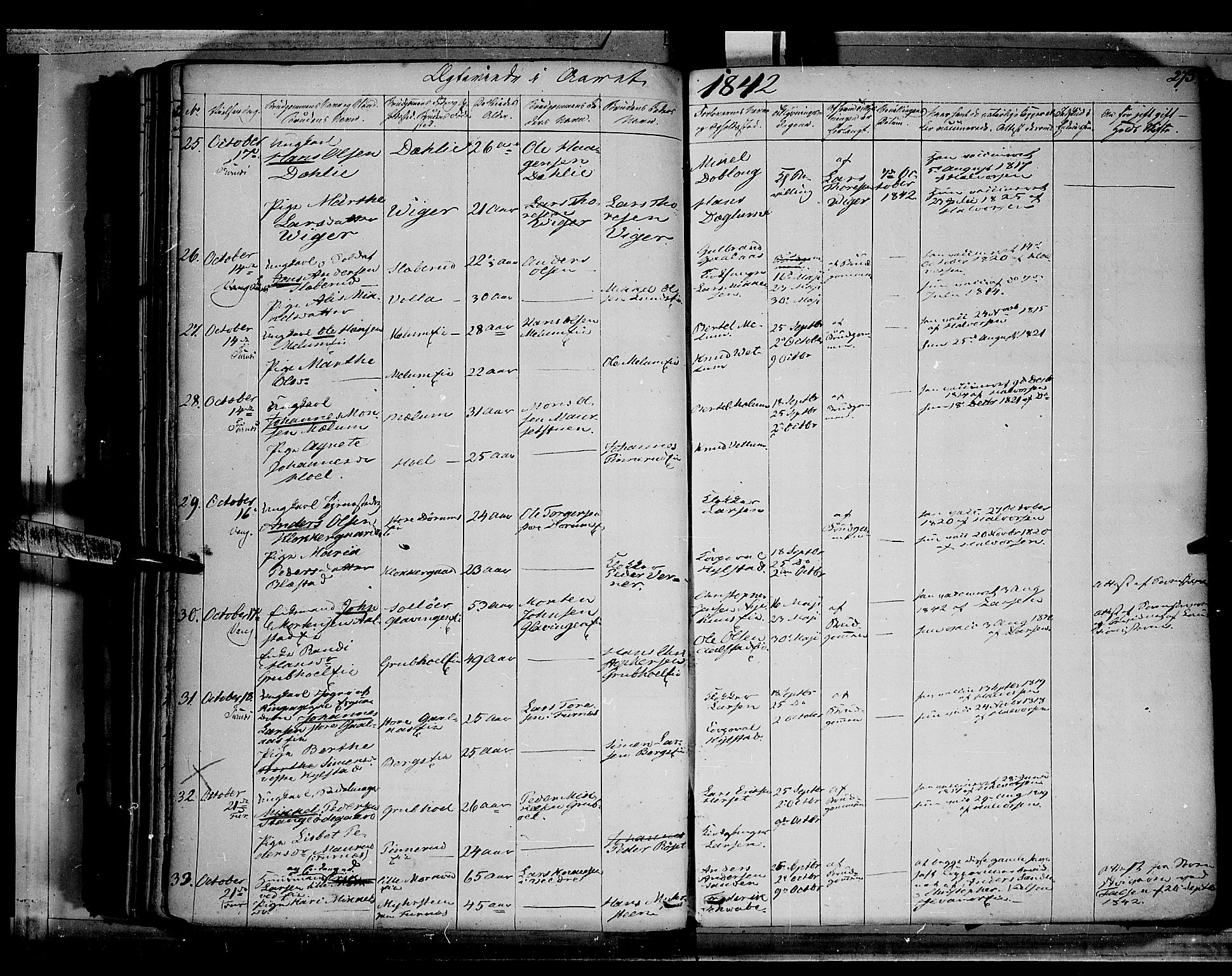Vang prestekontor, Hedmark, SAH/PREST-008/H/Ha/Haa/L0010: Parish register (official) no. 10, 1841-1855, p. 275