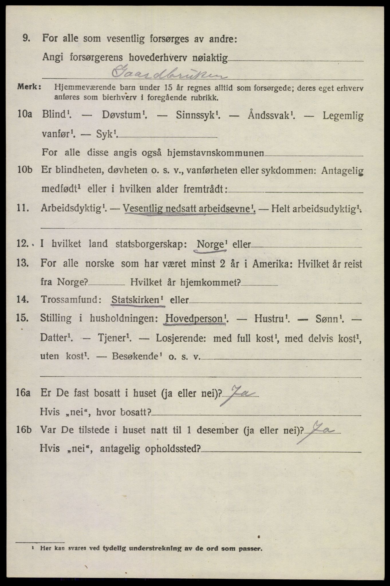 SAKO, 1920 census for Lardal, 1920, p. 5502