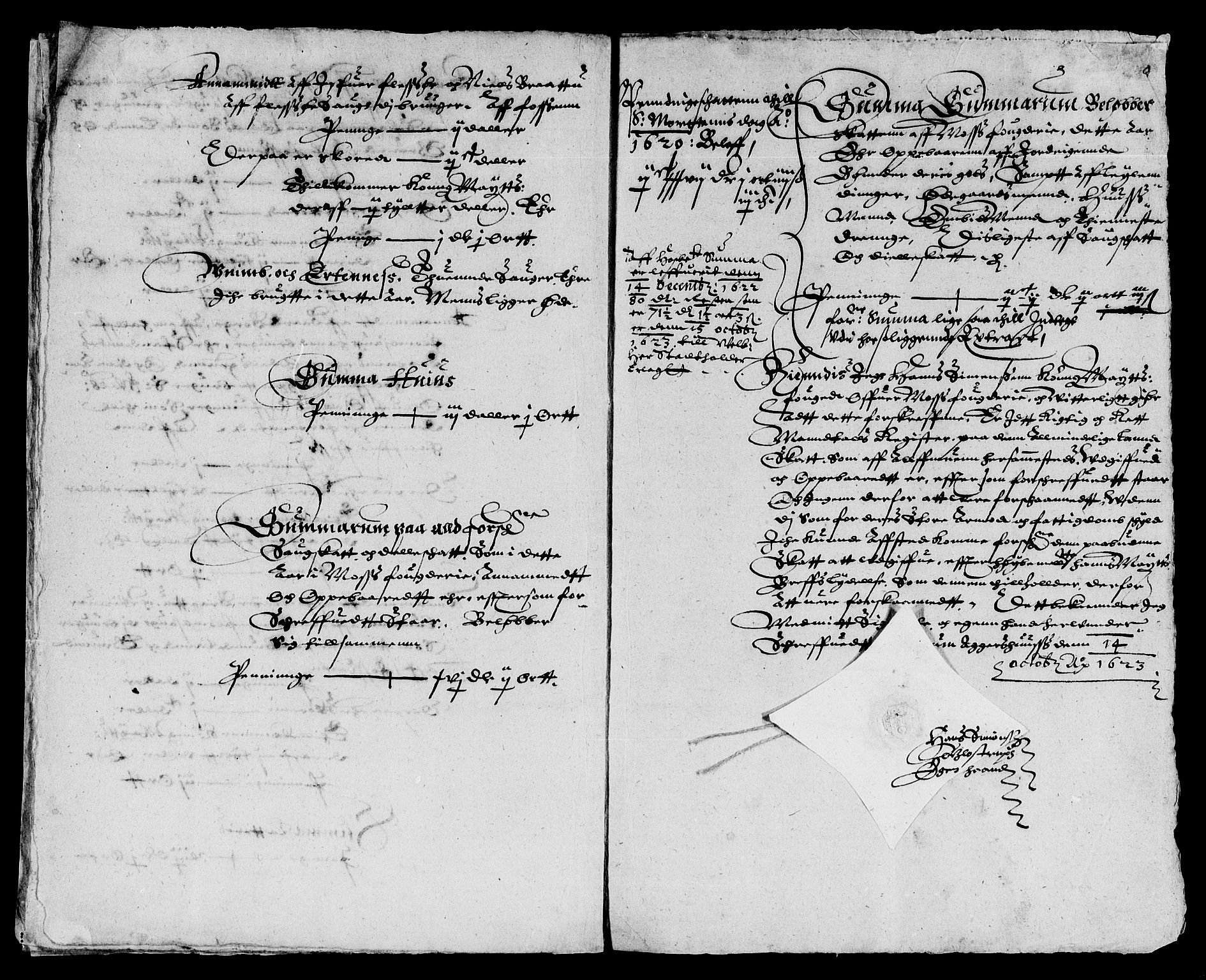 Rentekammeret inntil 1814, Reviderte regnskaper, Lensregnskaper, AV/RA-EA-5023/R/Rb/Rba/L0063: Akershus len, 1622