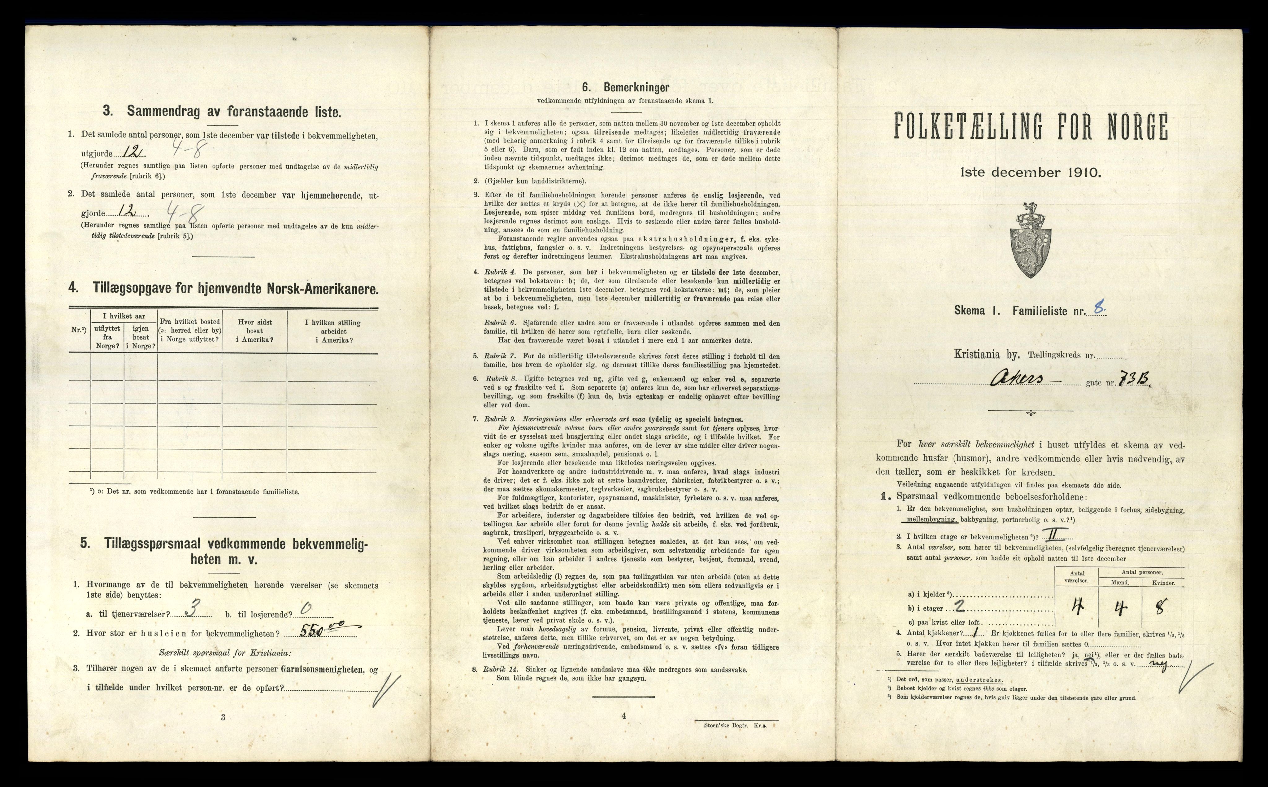 RA, 1910 census for Kristiania, 1910, p. 1753