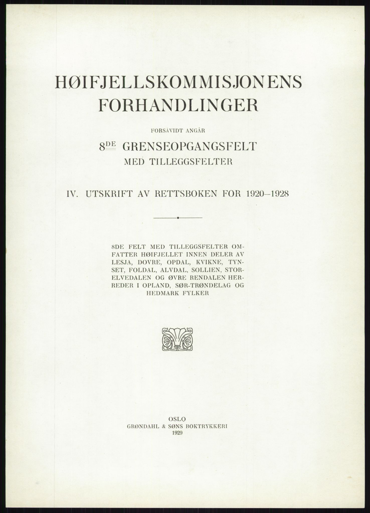 Høyfjellskommisjonen, AV/RA-S-1546/X/Xa/L0001: Nr. 1-33, 1909-1953, p. 3438