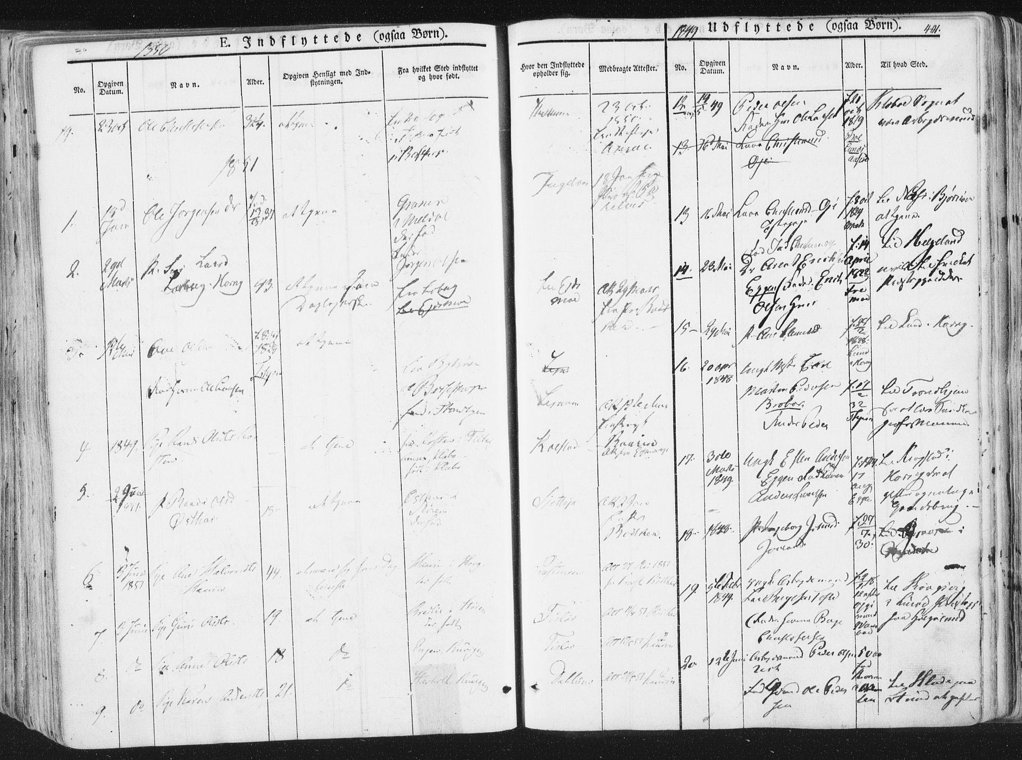 Ministerialprotokoller, klokkerbøker og fødselsregistre - Sør-Trøndelag, SAT/A-1456/691/L1074: Parish register (official) no. 691A06, 1842-1852, p. 401