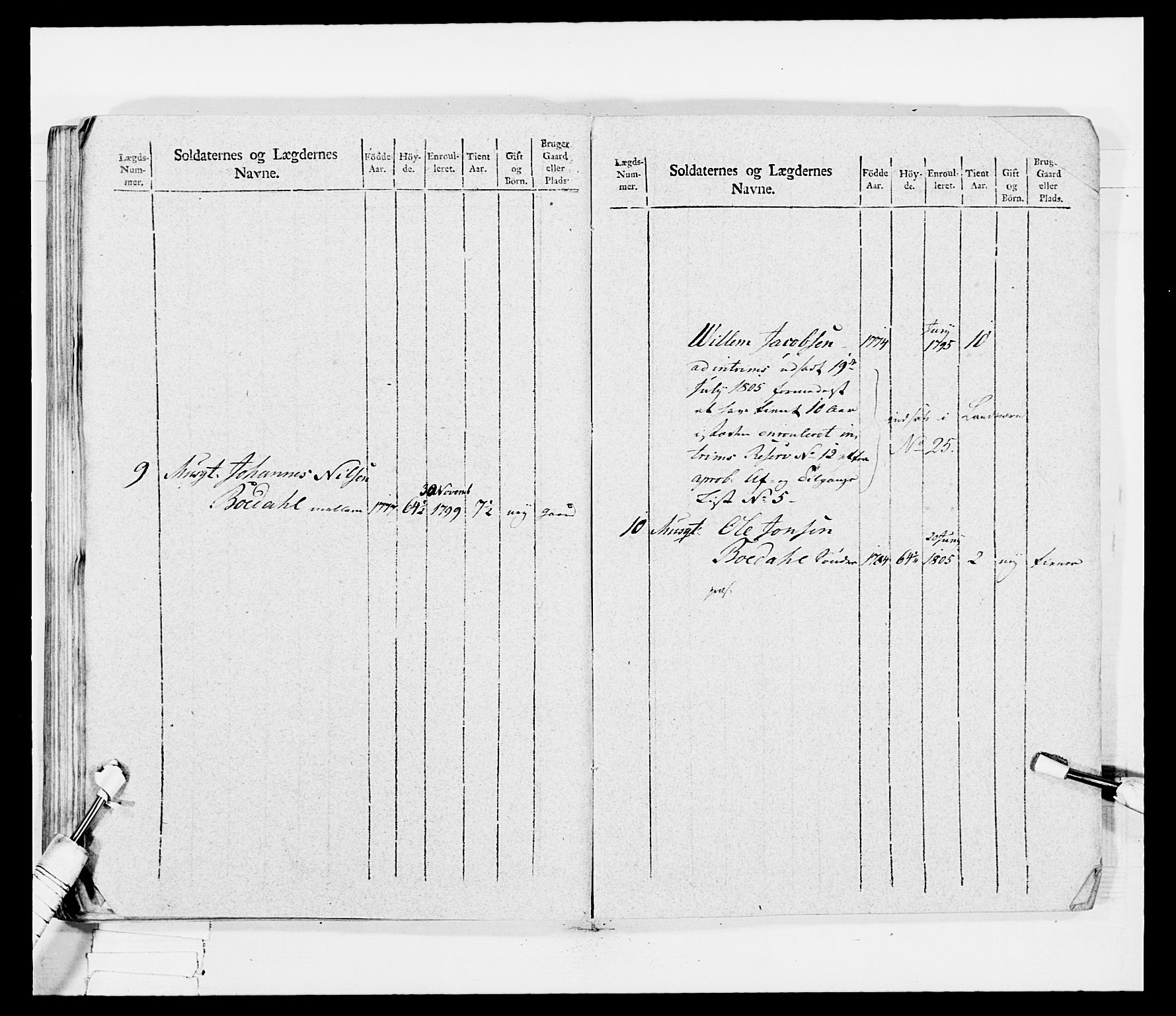 Generalitets- og kommissariatskollegiet, Det kongelige norske kommissariatskollegium, AV/RA-EA-5420/E/Eh/L0030a: Sønnafjelske gevorbne infanteriregiment, 1807, p. 156