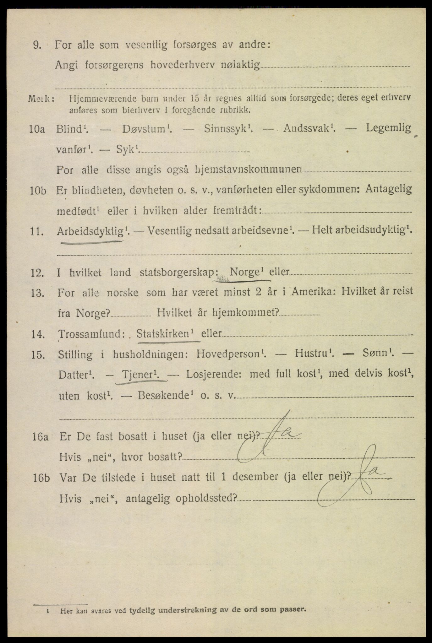 SAH, 1920 census for Vang (Hedmark), 1920, p. 13824
