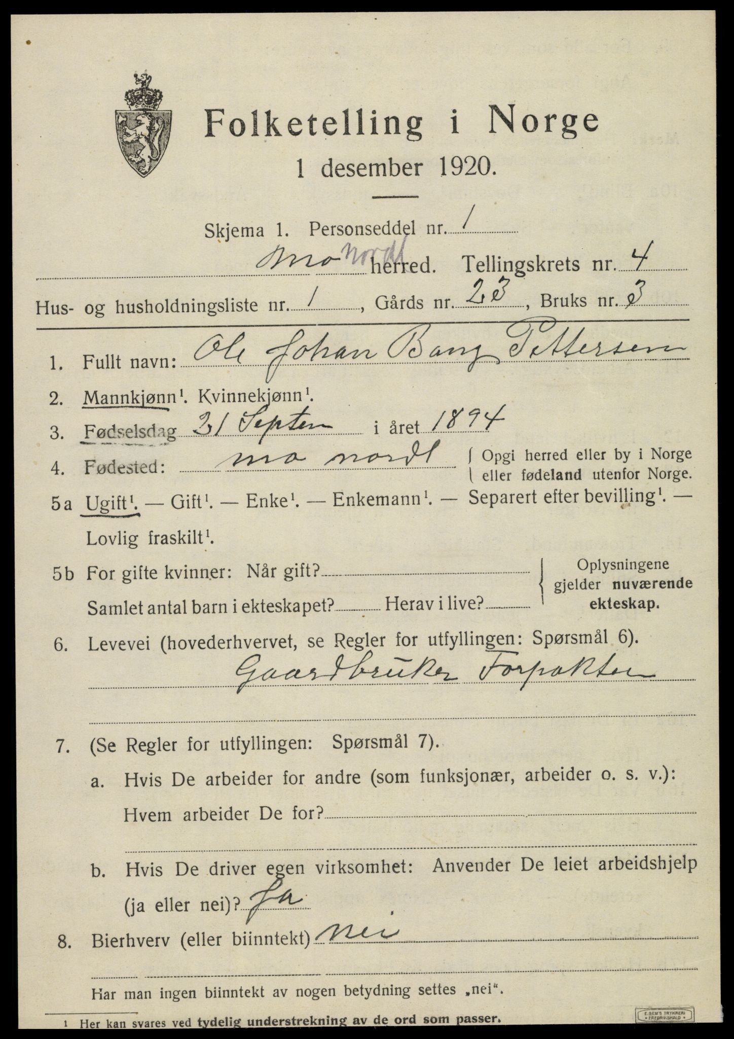 SAT, 1920 census for Mo, 1920, p. 5903