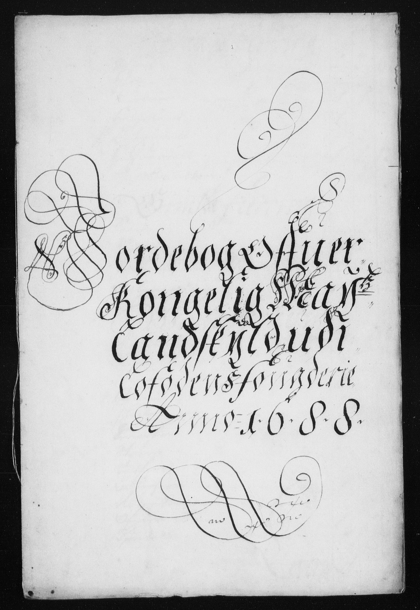 Rentekammeret inntil 1814, Reviderte regnskaper, Stiftamtstueregnskaper, Trondheim stiftamt og Nordland amt, RA/EA-6044/R/Rh/L0011: Nordland amt, 1688