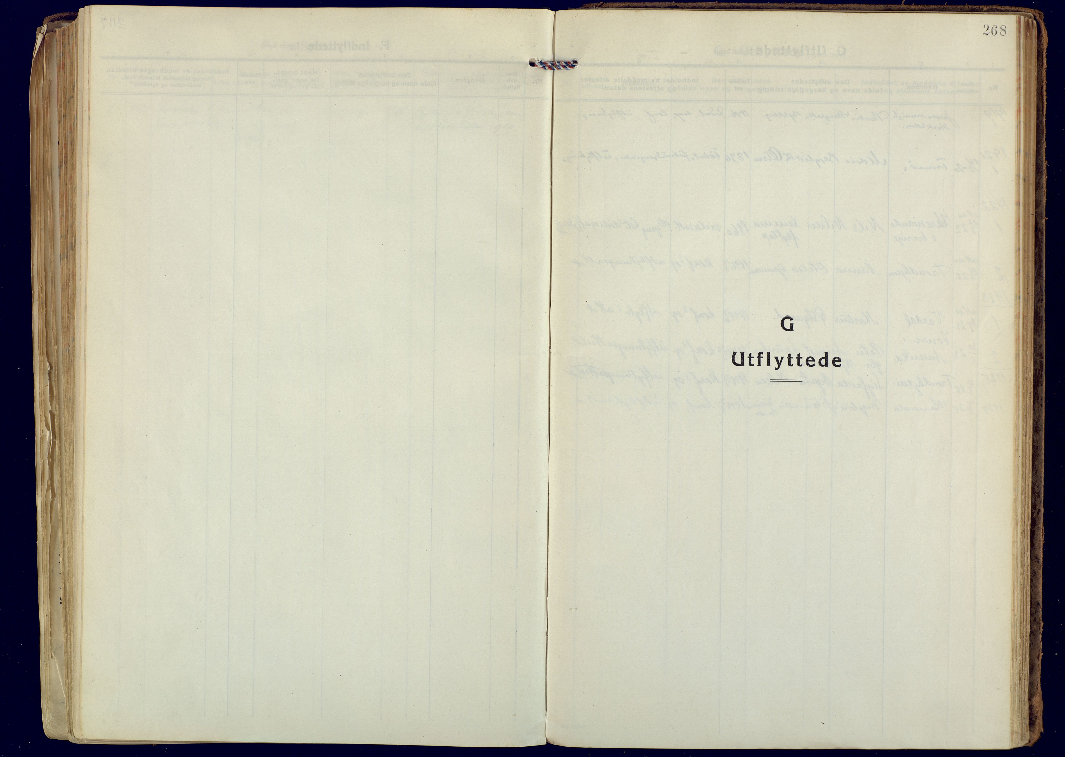 Målselv sokneprestembete, SATØ/S-1311/G/Ga/Gaa/L0014kirke: Parish register (official) no. 14, 1919-1932, p. 268