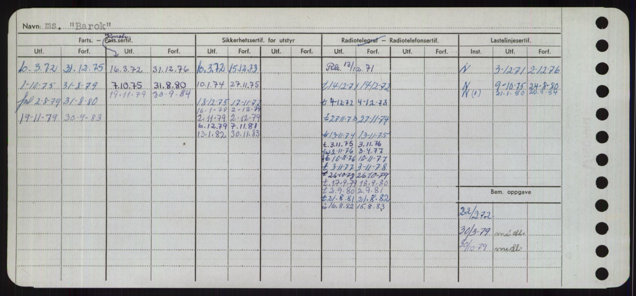 Sjøfartsdirektoratet med forløpere, Skipsmålingen, AV/RA-S-1627/H/Hd/L0003: Fartøy, B-Bev, p. 316