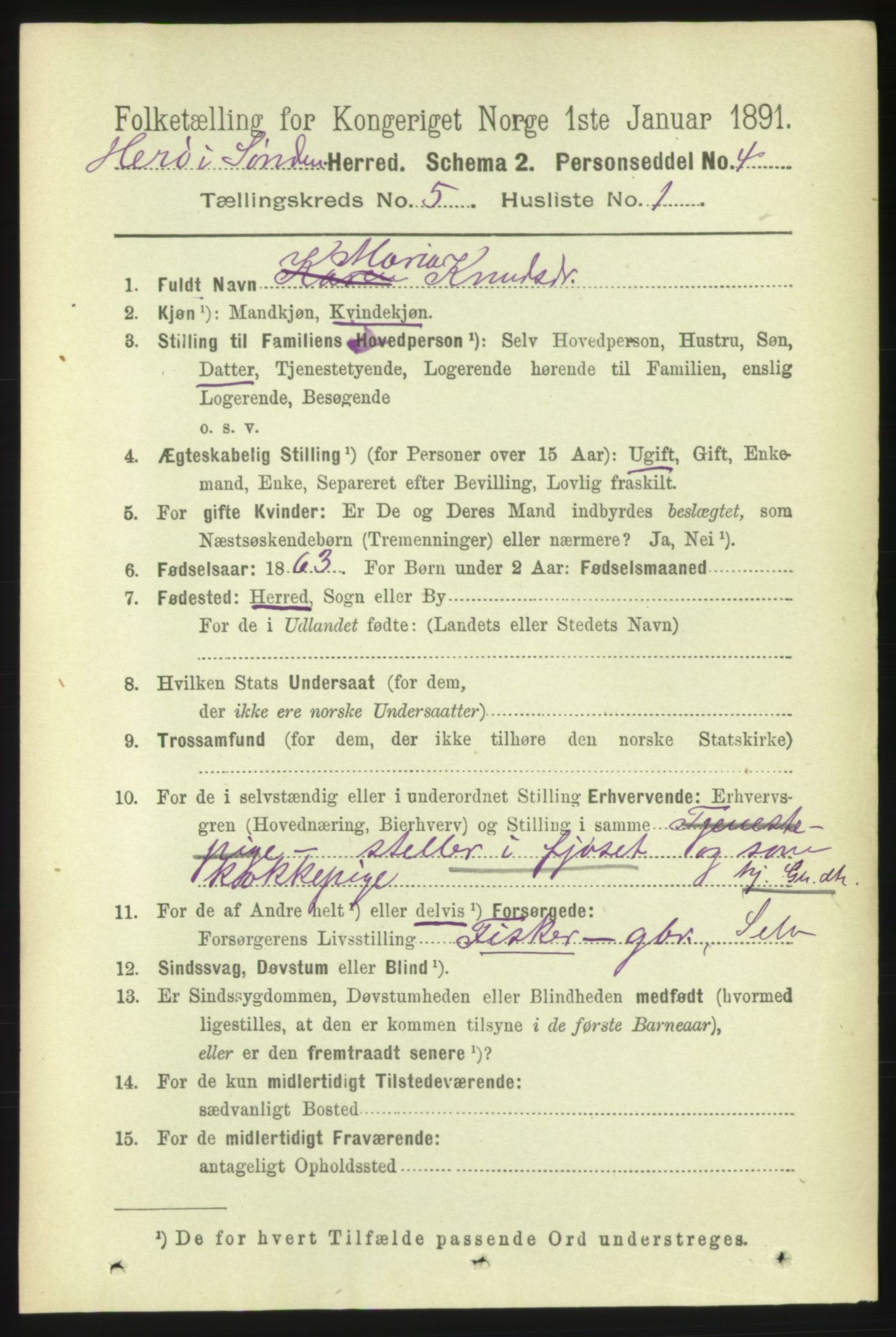 RA, 1891 census for 1515 Herøy, 1891, p. 1915