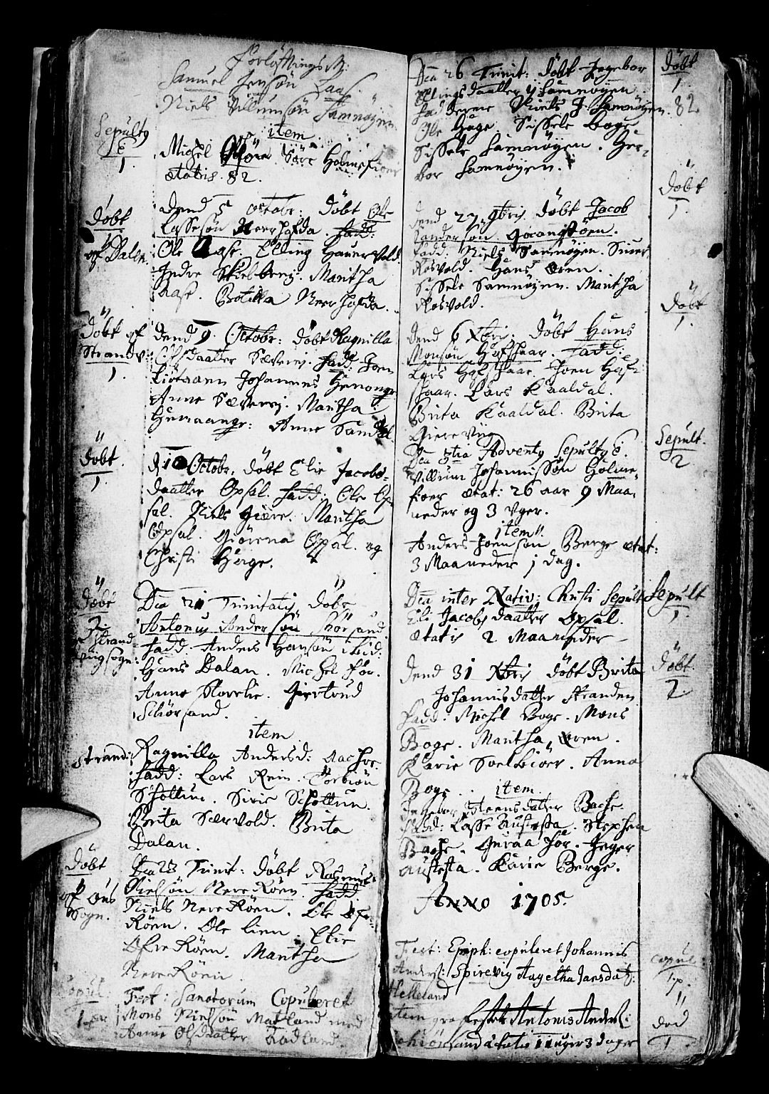 Os sokneprestembete, SAB/A-99929: Parish register (official) no. A 6, 1669-1719, p. 83