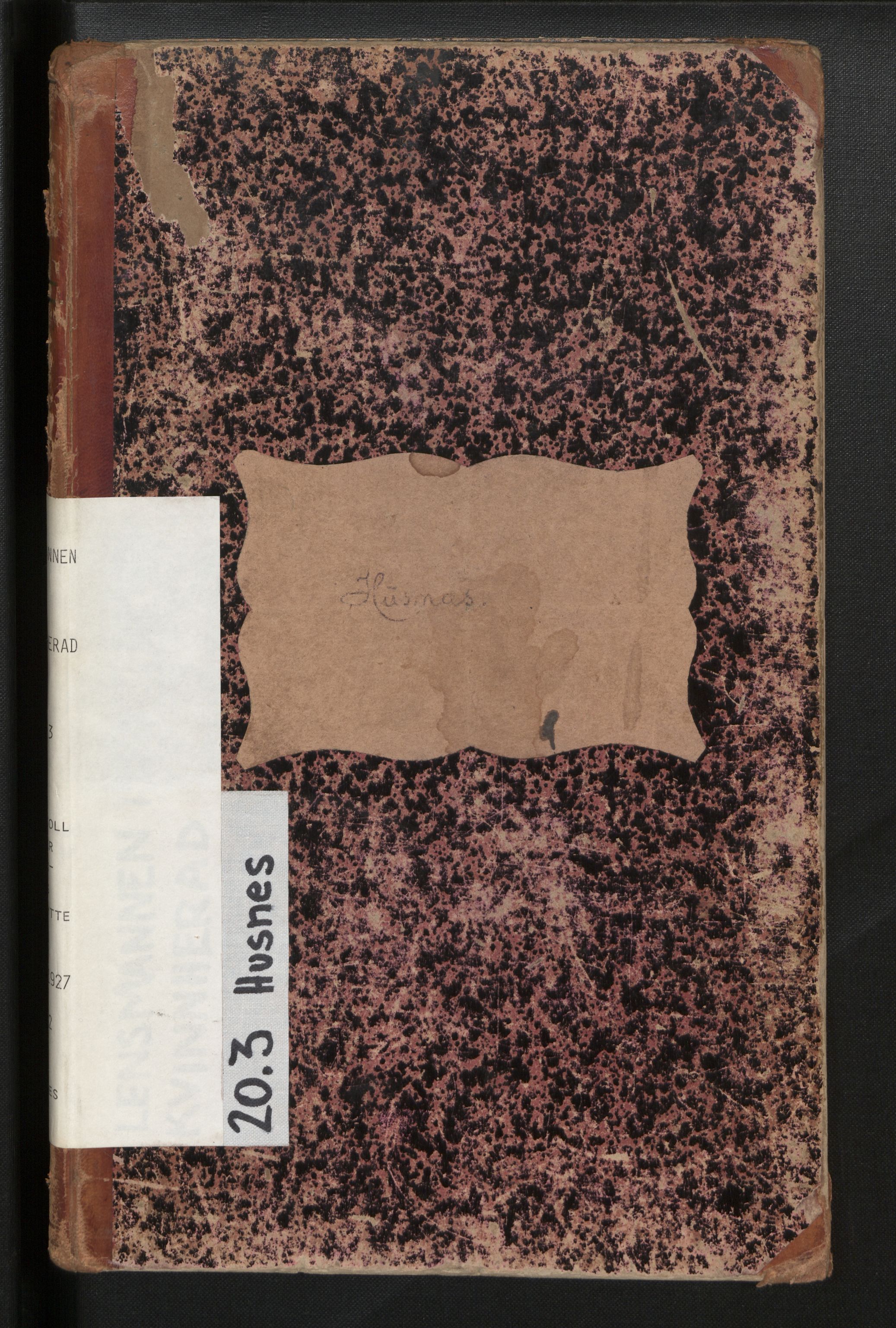 Lensmannen i Kvinnherad, AV/SAB-A-33301/1/0020/L0003: Protokoll over inn- og utflytte i Husnes fattigkommune, 1901-1942