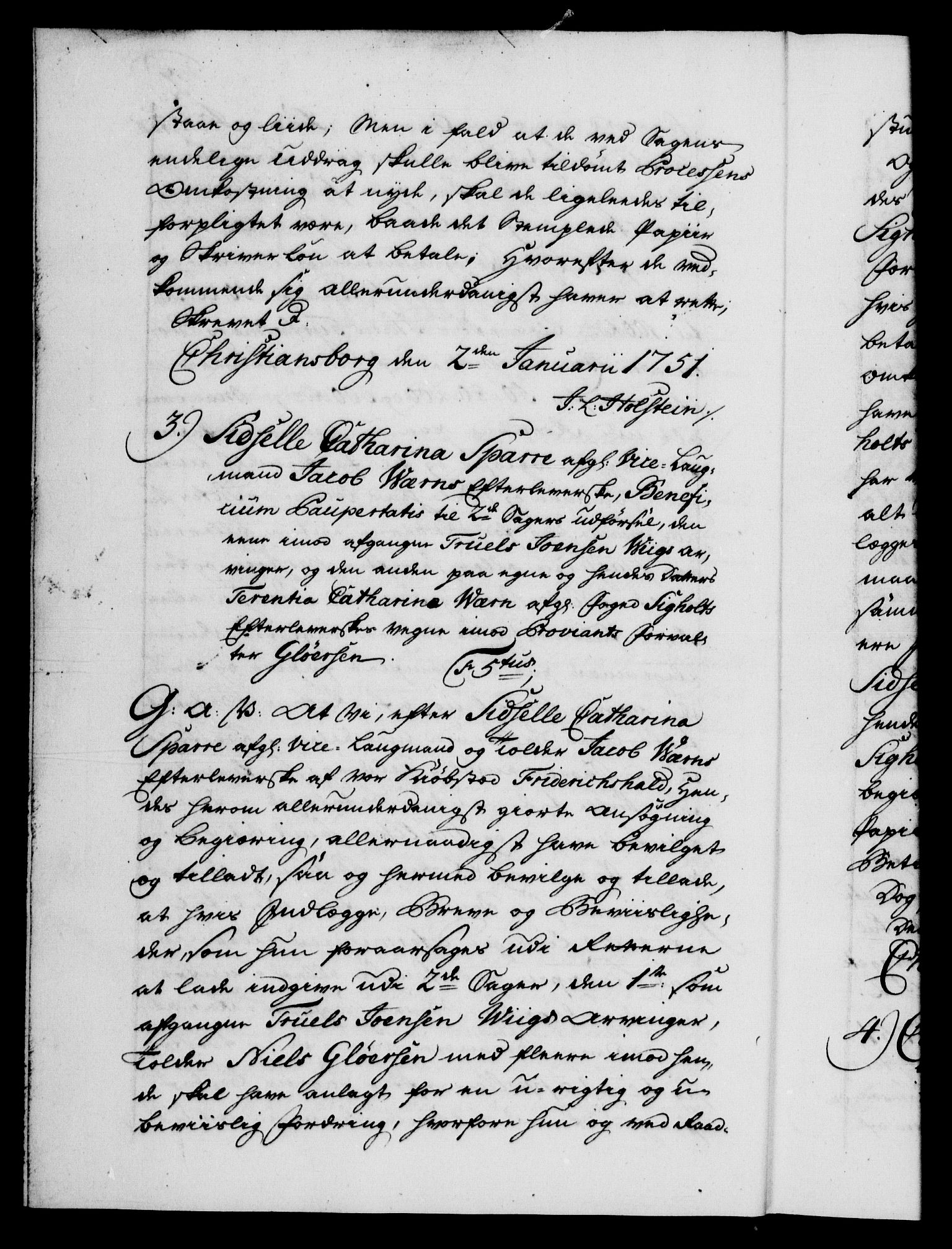 Danske Kanselli 1572-1799, AV/RA-EA-3023/F/Fc/Fca/Fcaa/L0037: Norske registre, 1751-1752, p. 2b