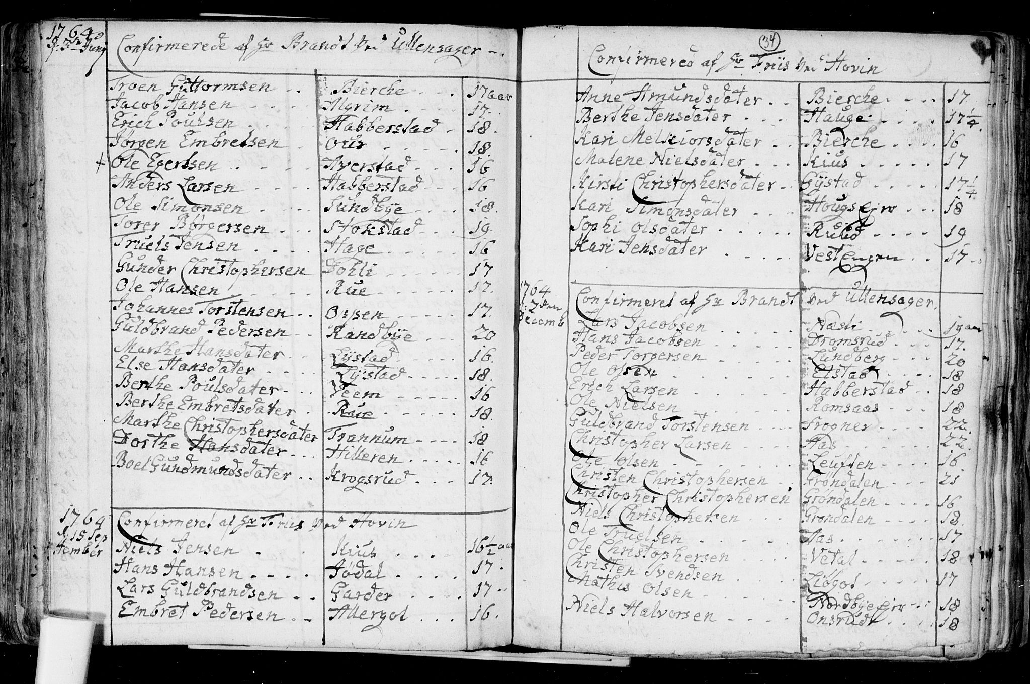 Ullensaker prestekontor Kirkebøker, AV/SAO-A-10236a/F/Fa/L0008: Parish register (official) no. I 8, 1738-1810, p. 34