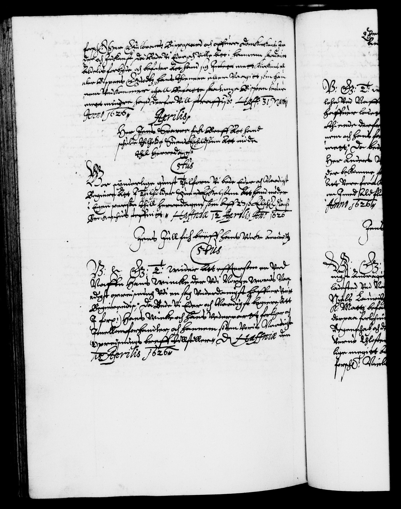 Danske Kanselli 1572-1799, AV/RA-EA-3023/F/Fc/Fca/Fcab/L0004: Norske tegnelser (mikrofilm), 1617-1627, p. 530b