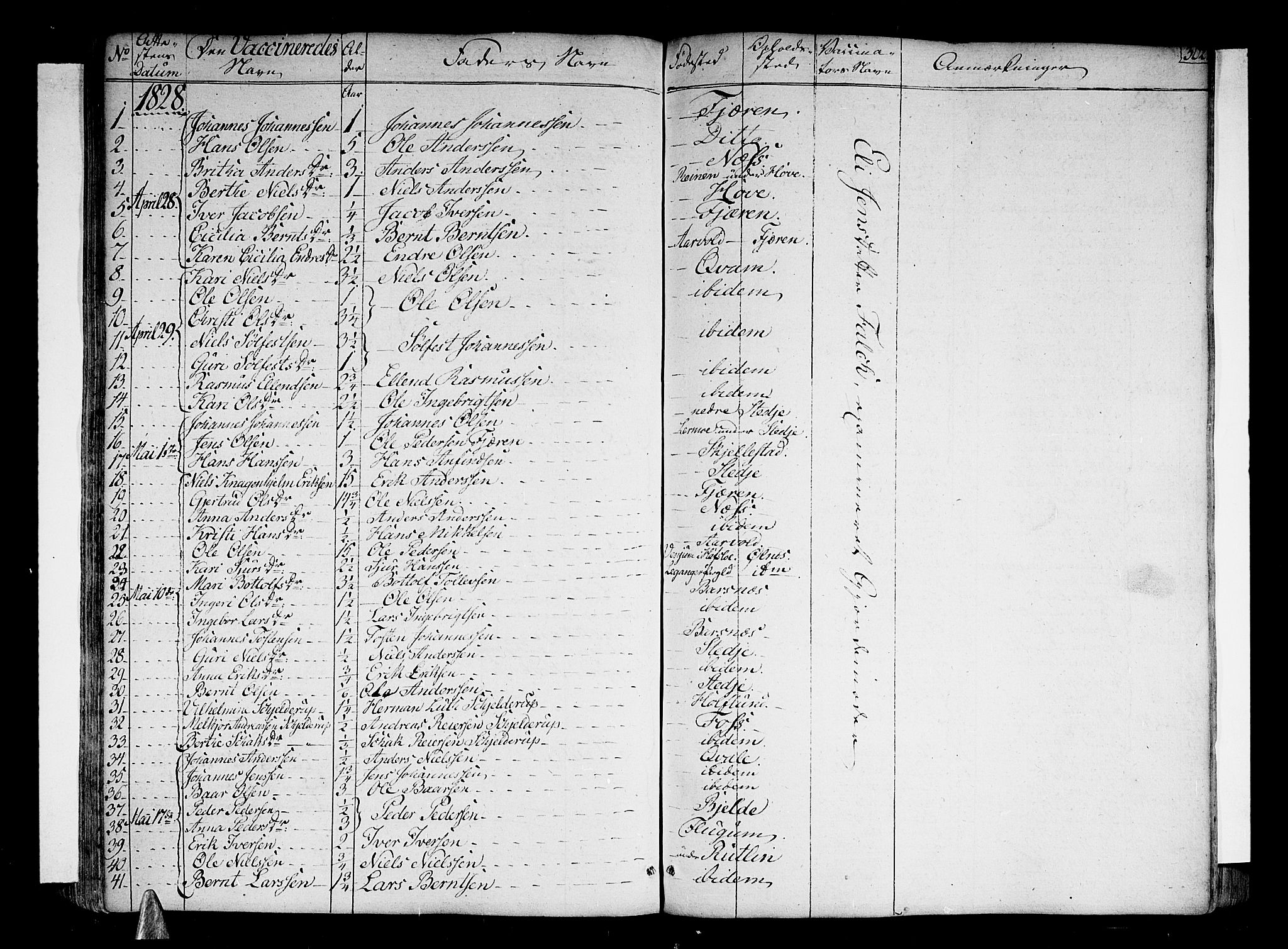 Sogndal sokneprestembete, SAB/A-81301/H/Haa/Haaa/L0010: Parish register (official) no. A 10, 1821-1838, p. 302