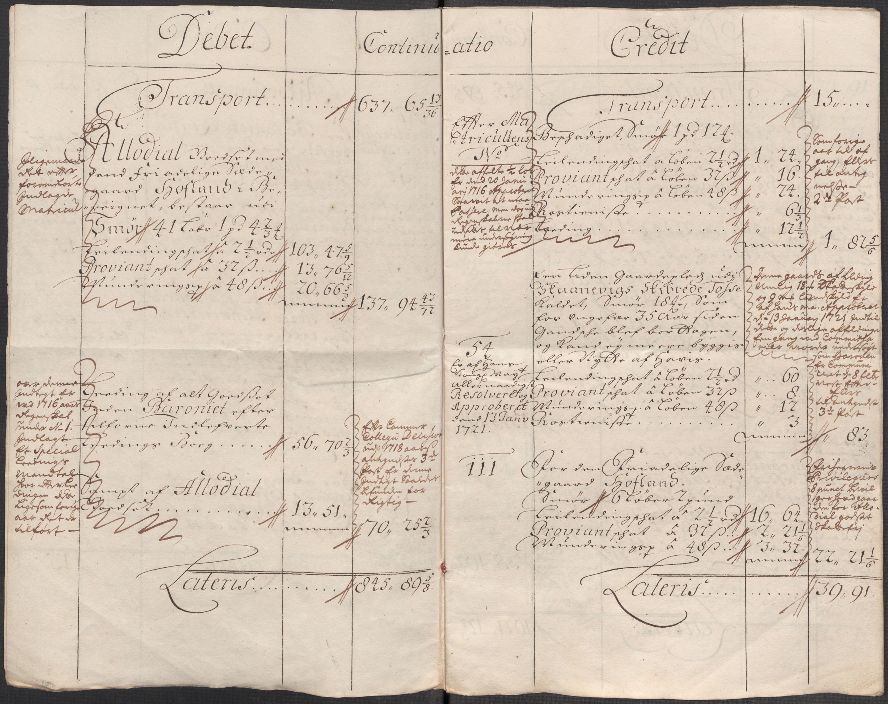 Rentekammeret inntil 1814, Reviderte regnskaper, Fogderegnskap, AV/RA-EA-4092/R49/L3140: Fogderegnskap Rosendal Baroni, 1718-1720, p. 183