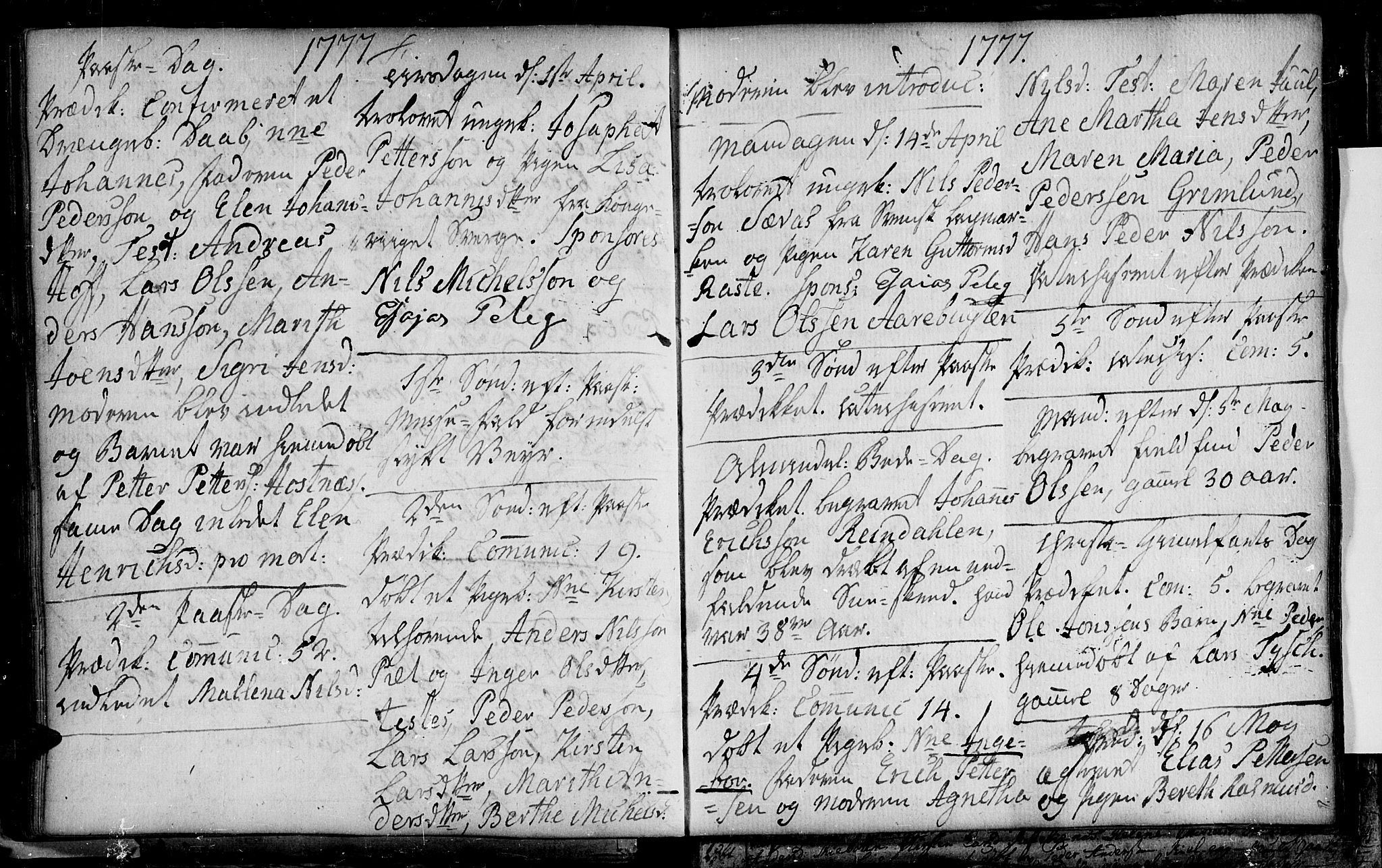 Lyngen sokneprestembete, AV/SATØ-S-1289/H/He/Hea/L0001kirke: Parish register (official) no. 1, 1756-1785