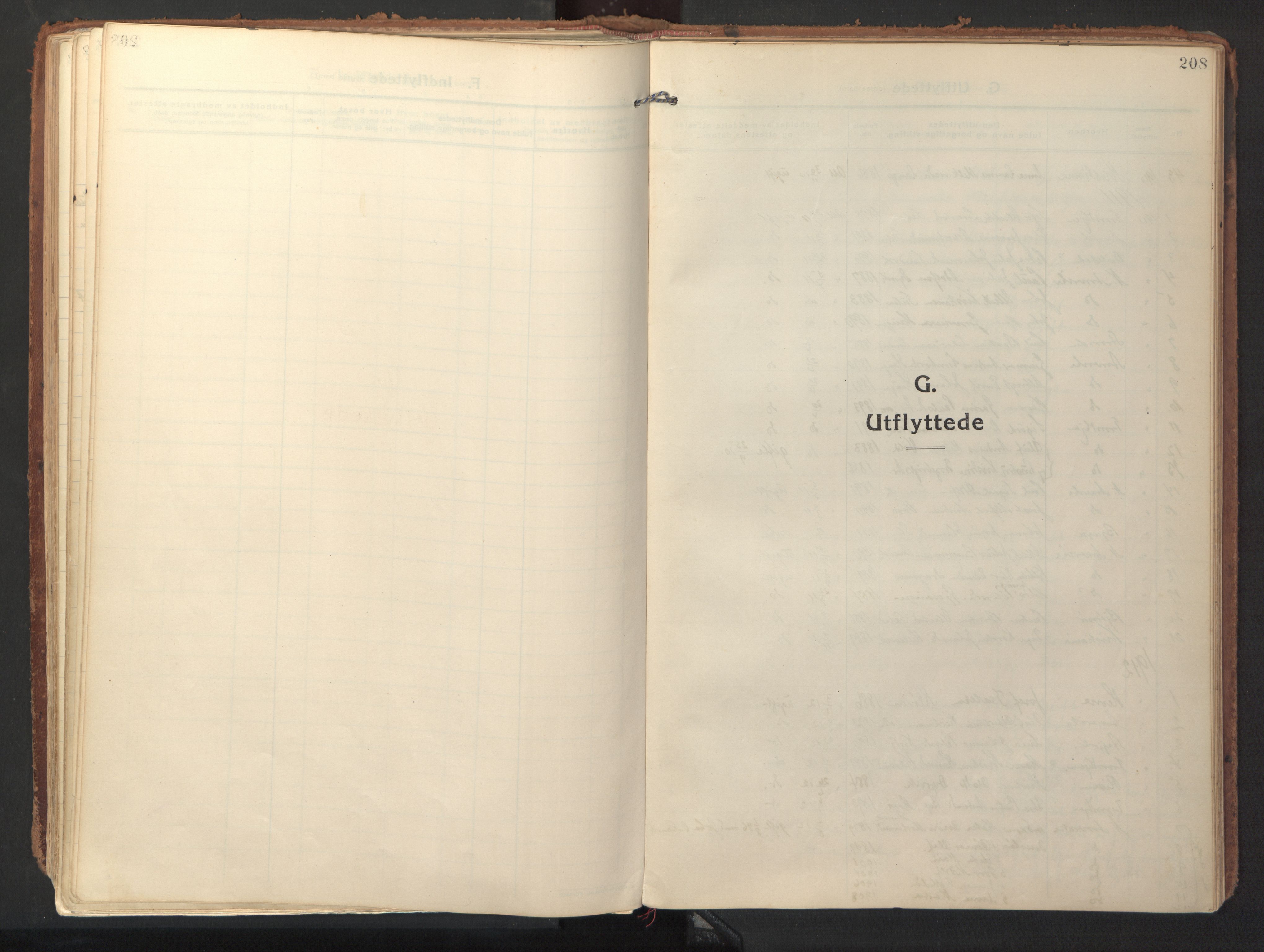 Ministerialprotokoller, klokkerbøker og fødselsregistre - Sør-Trøndelag, SAT/A-1456/640/L0581: Parish register (official) no. 640A06, 1910-1924, p. 208
