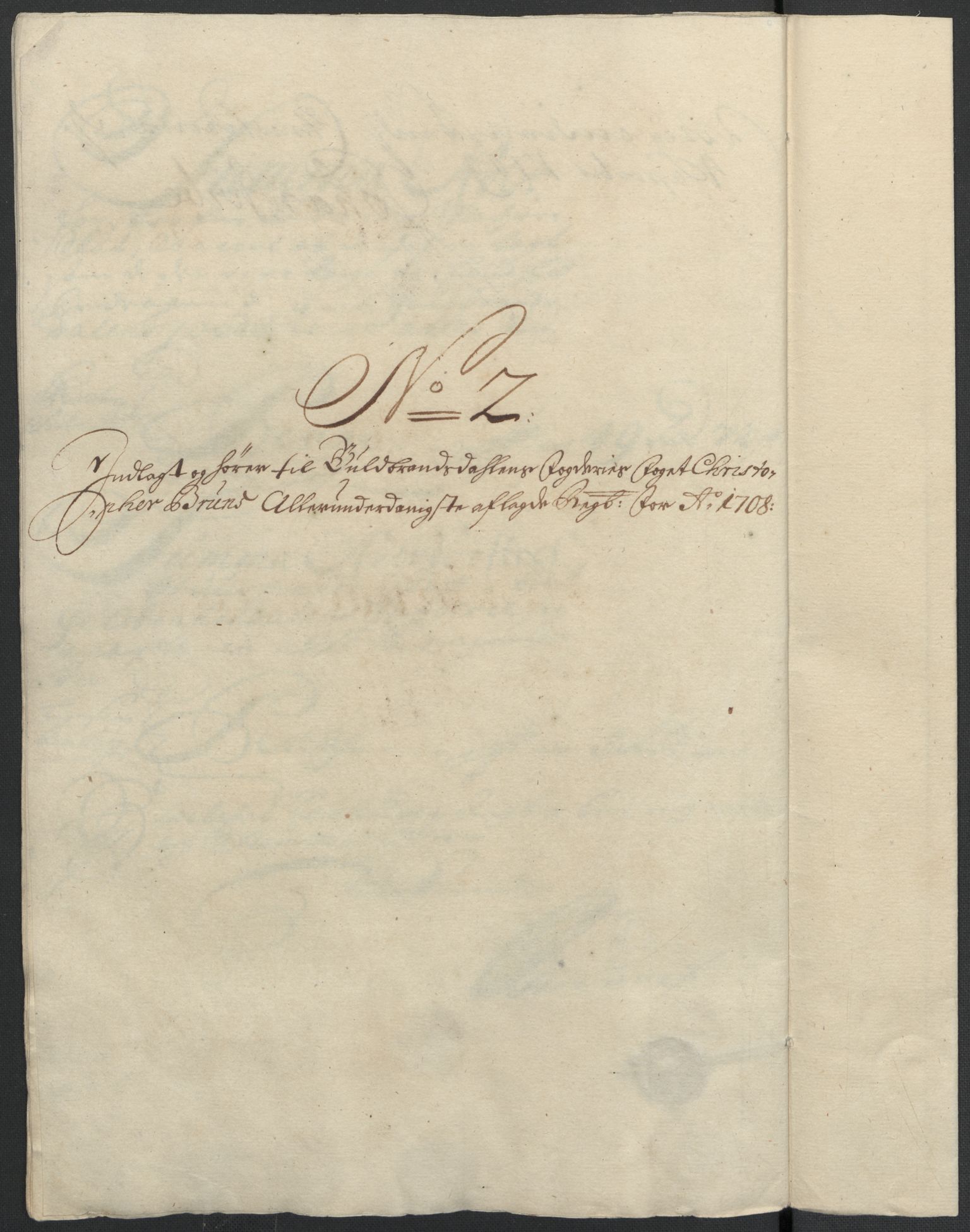 Rentekammeret inntil 1814, Reviderte regnskaper, Fogderegnskap, AV/RA-EA-4092/R17/L1179: Fogderegnskap Gudbrandsdal, 1708-1710, p. 40