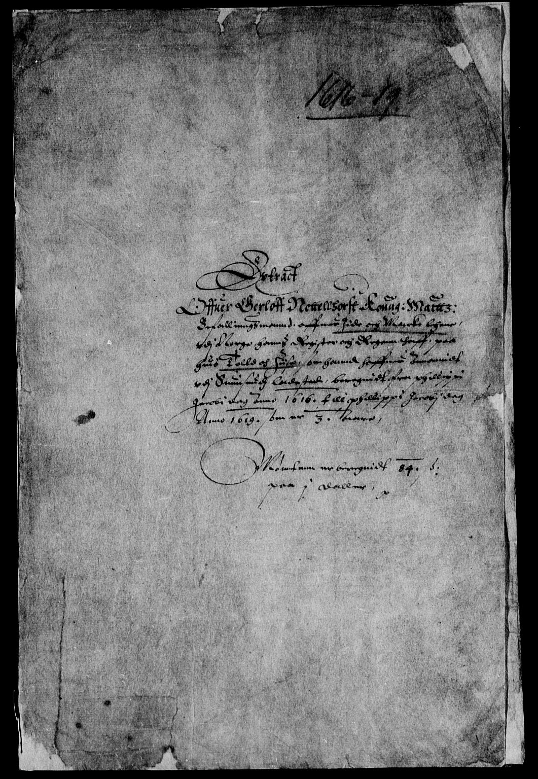 Rentekammeret inntil 1814, Reviderte regnskaper, Lensregnskaper, AV/RA-EA-5023/R/Rb/Rbb/L0001: Idd og Marker len, 1614-1634