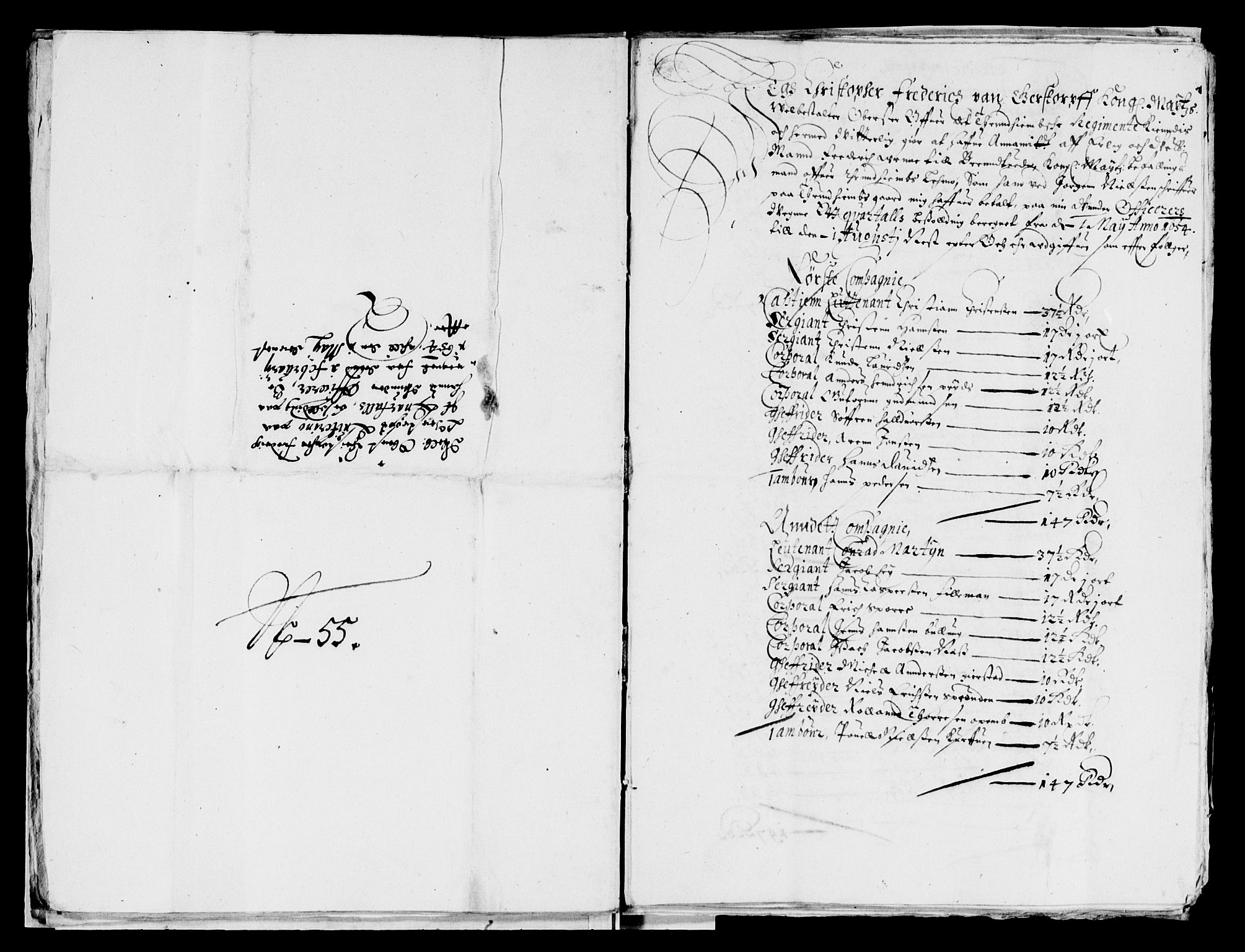 Rentekammeret inntil 1814, Reviderte regnskaper, Lensregnskaper, AV/RA-EA-5023/R/Rb/Rbw/L0119: Trondheim len, 1654-1656