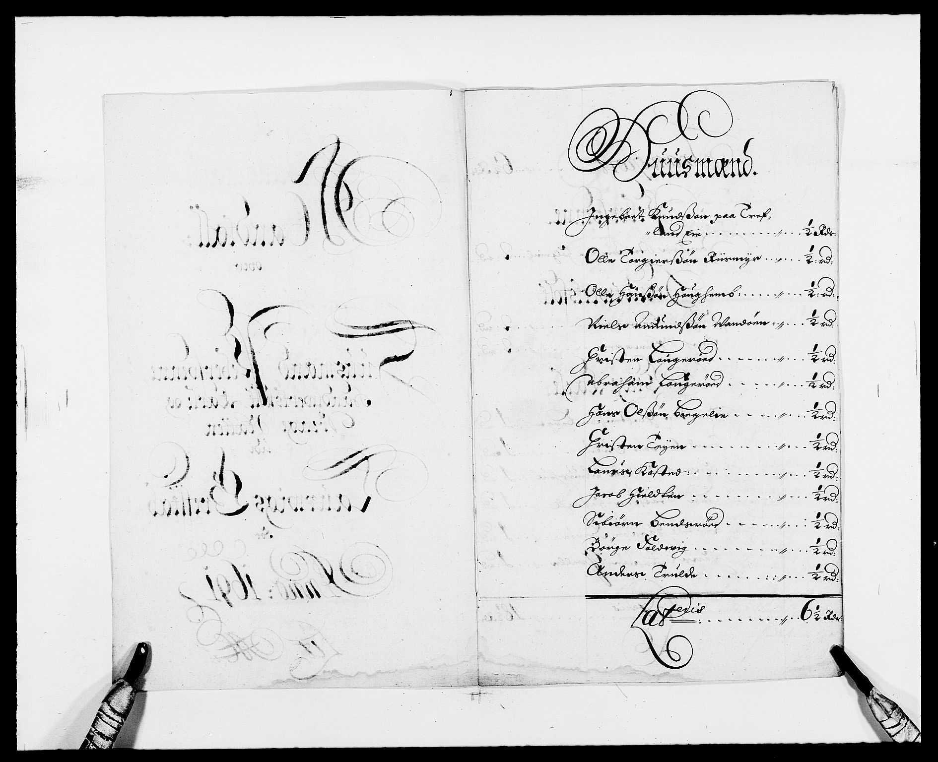 Rentekammeret inntil 1814, Reviderte regnskaper, Fogderegnskap, RA/EA-4092/R33/L1972: Fogderegnskap Larvik grevskap, 1690-1691, p. 345