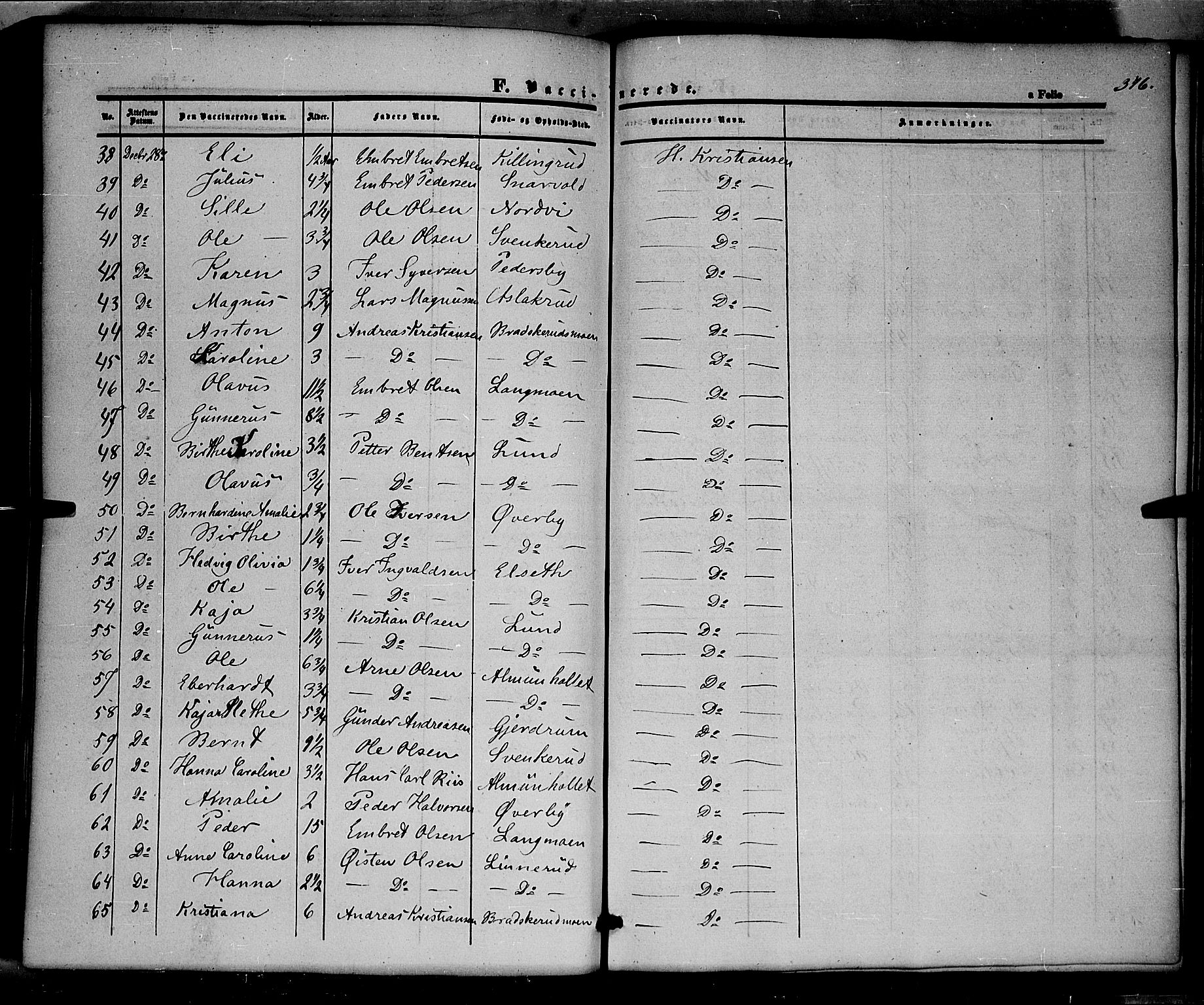 Våler prestekontor, Hedmark, AV/SAH-PREST-040/H/Ha/Haa/L0001: Parish register (official) no. 1, 1849-1878, p. 376