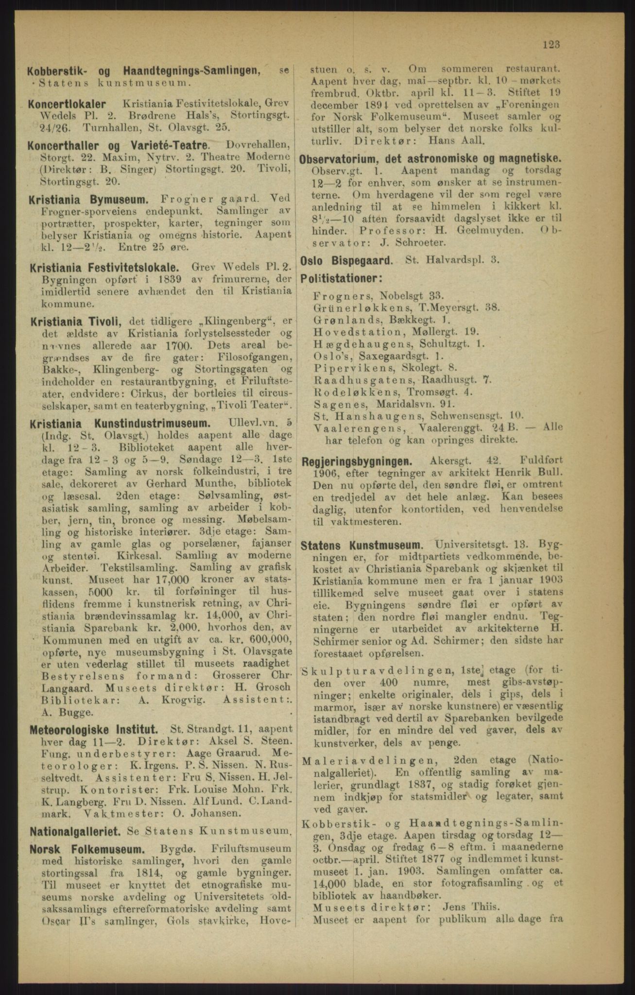 Kristiania/Oslo adressebok, PUBL/-, 1915, p. 123