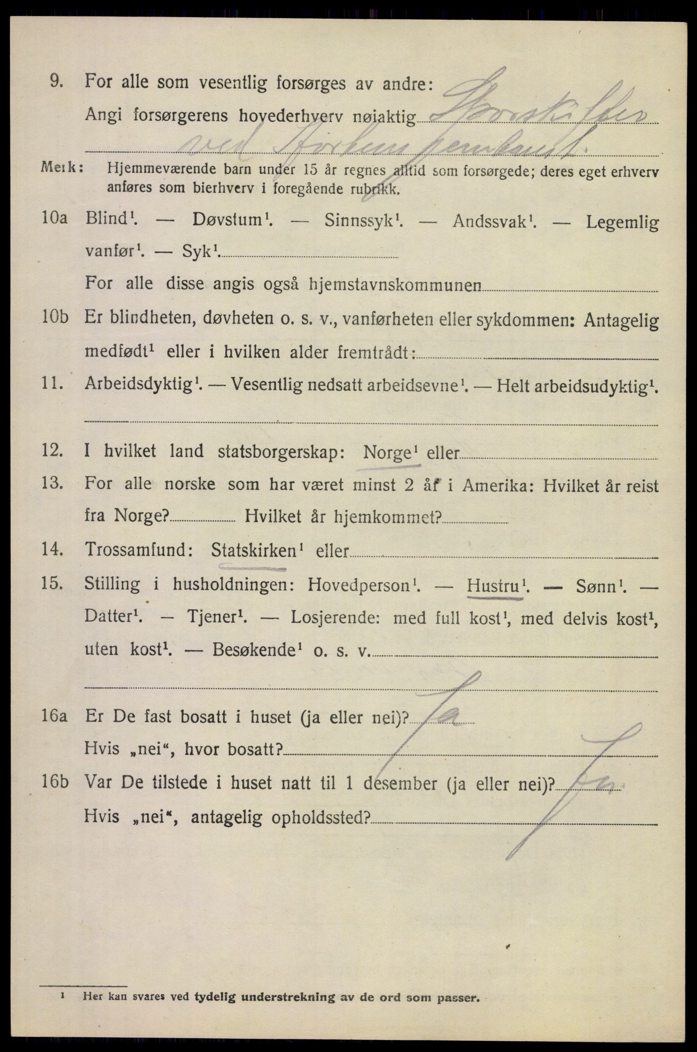 SAKO, 1920 census for Borre, 1920, p. 6725