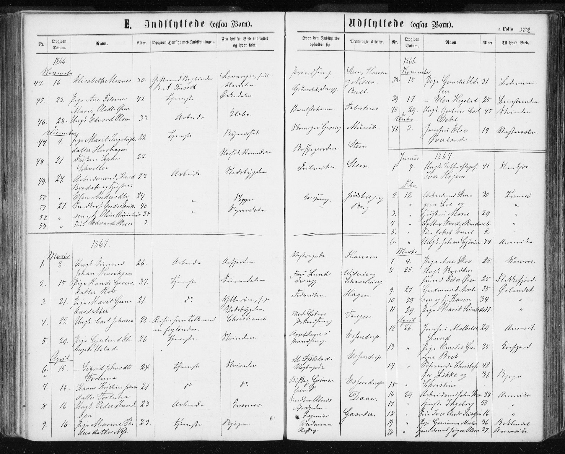 Ministerialprotokoller, klokkerbøker og fødselsregistre - Sør-Trøndelag, SAT/A-1456/601/L0055: Parish register (official) no. 601A23, 1866-1877, p. 502