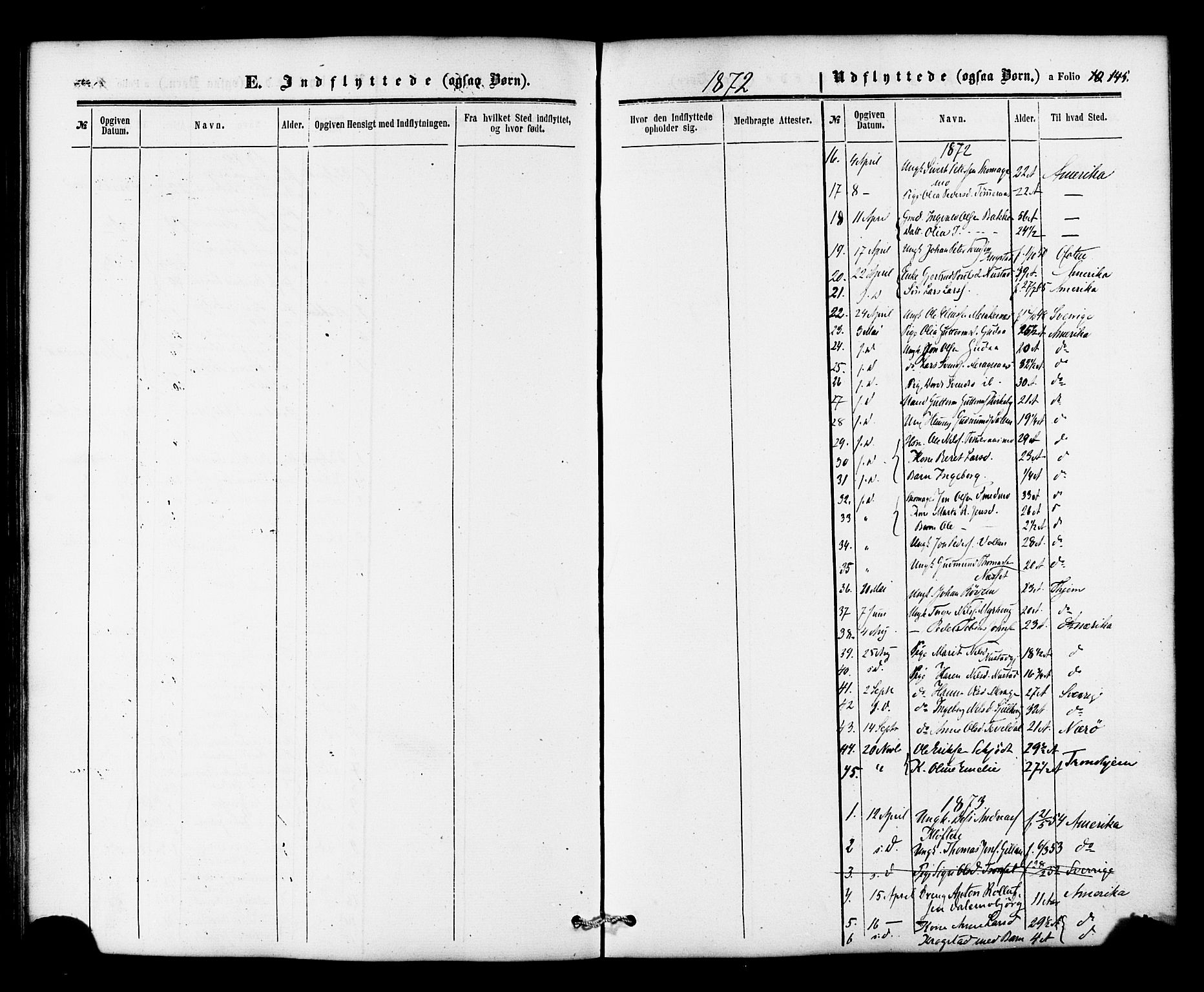 Ministerialprotokoller, klokkerbøker og fødselsregistre - Nord-Trøndelag, AV/SAT-A-1458/706/L0041: Parish register (official) no. 706A02, 1862-1877, p. 145