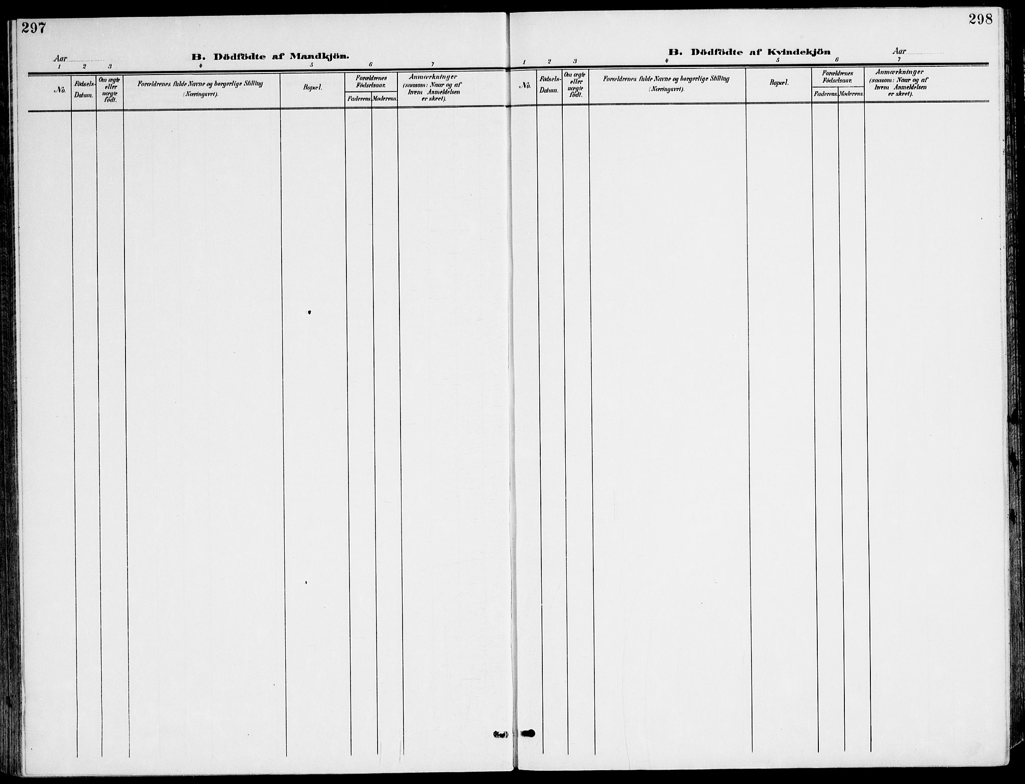 Ministerialprotokoller, klokkerbøker og fødselsregistre - Sør-Trøndelag, SAT/A-1456/607/L0320: Parish register (official) no. 607A04, 1907-1915, p. 297-298