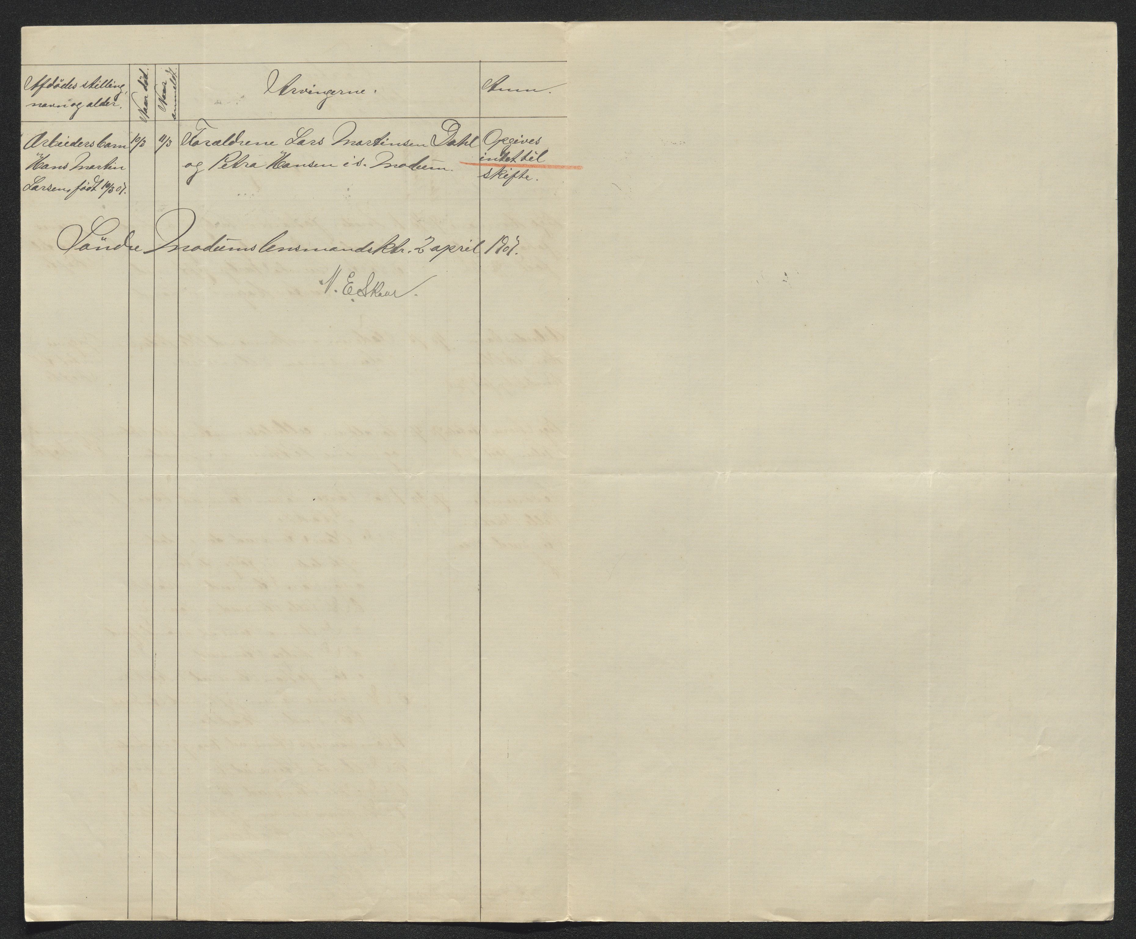 Eiker, Modum og Sigdal sorenskriveri, AV/SAKO-A-123/H/Ha/Hab/L0032: Dødsfallsmeldinger, 1907-1908, p. 113