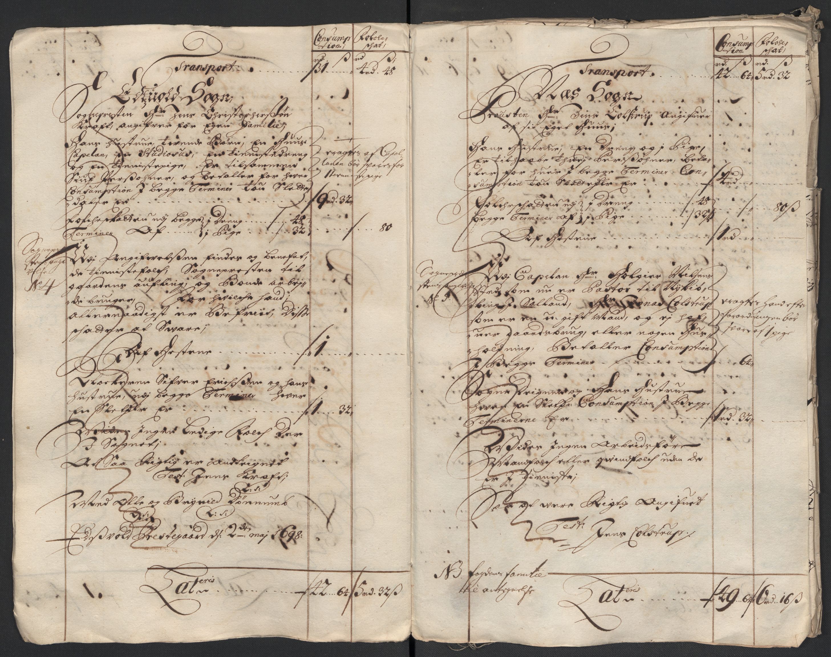 Rentekammeret inntil 1814, Reviderte regnskaper, Fogderegnskap, AV/RA-EA-4092/R12/L0710: Fogderegnskap Øvre Romerike, 1698, p. 271