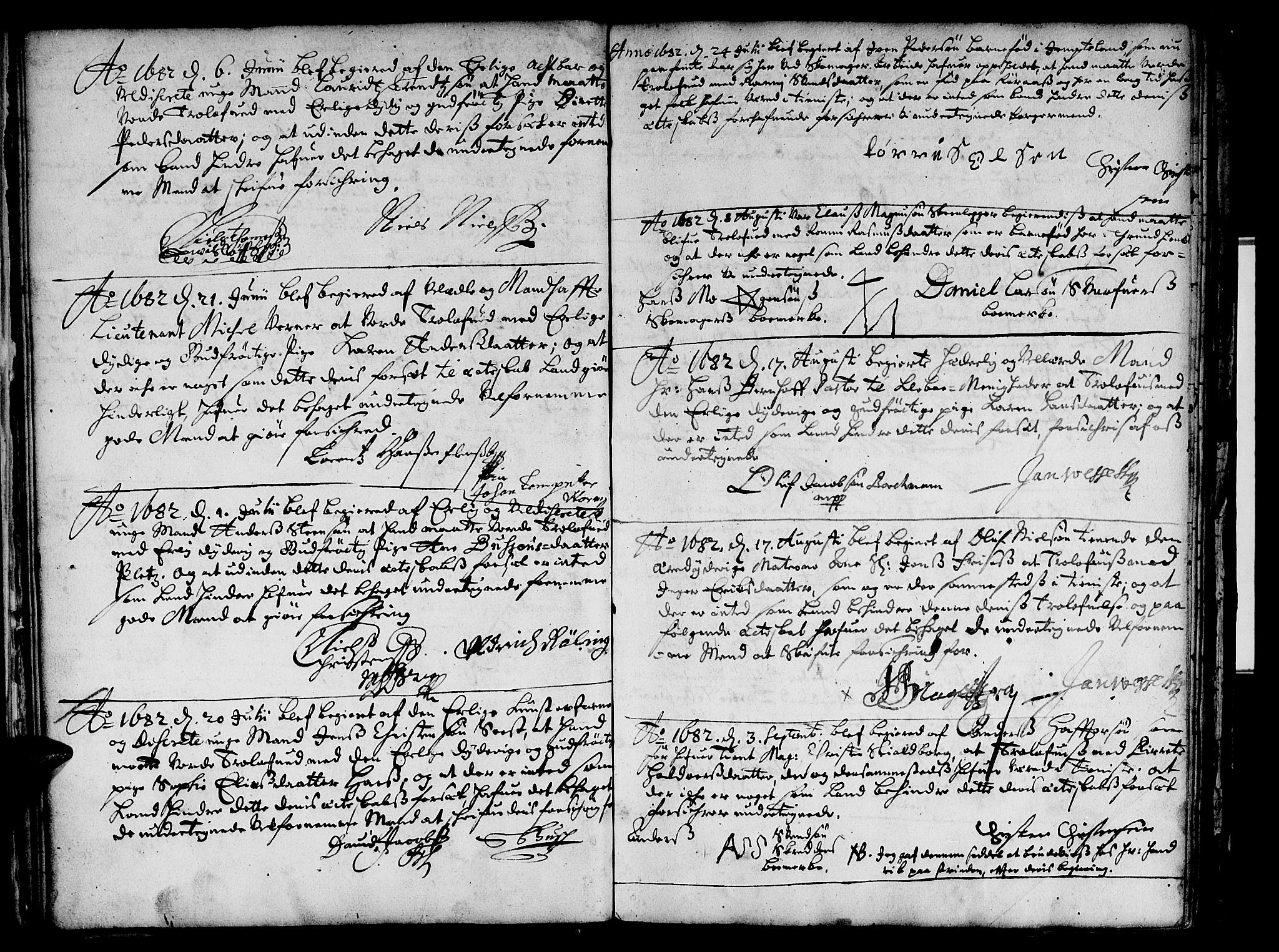 Ministerialprotokoller, klokkerbøker og fødselsregistre - Sør-Trøndelag, SAT/A-1456/601/L0033: Parish register (official) no. 601A01, 1679-1728