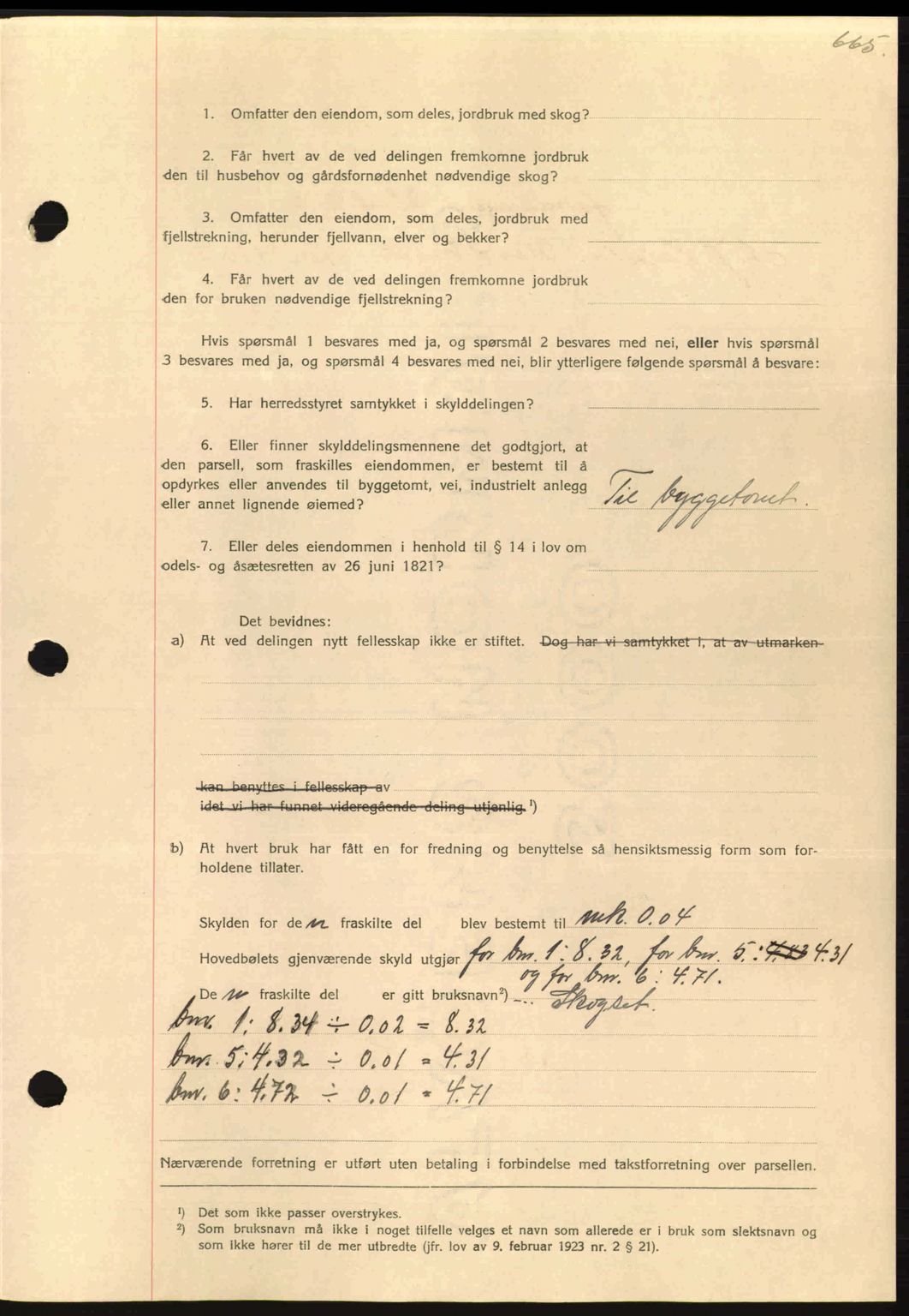 Nordmøre sorenskriveri, AV/SAT-A-4132/1/2/2Ca: Mortgage book no. A86, 1939-1939, Diary no: : 1803/1939