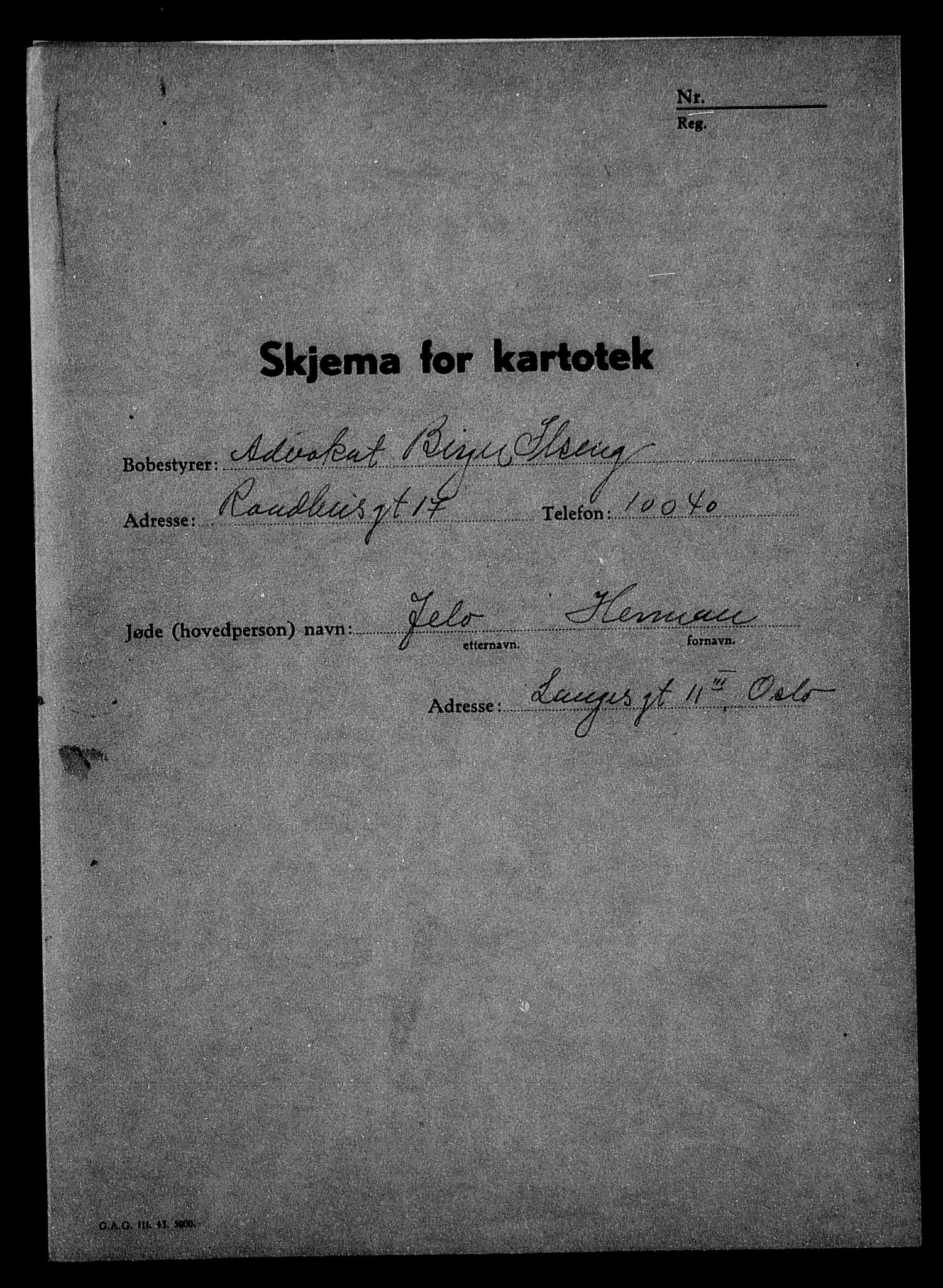 Justisdepartementet, Tilbakeføringskontoret for inndratte formuer, RA/S-1564/H/Hc/Hcc/L0947: --, 1945-1947, p. 515