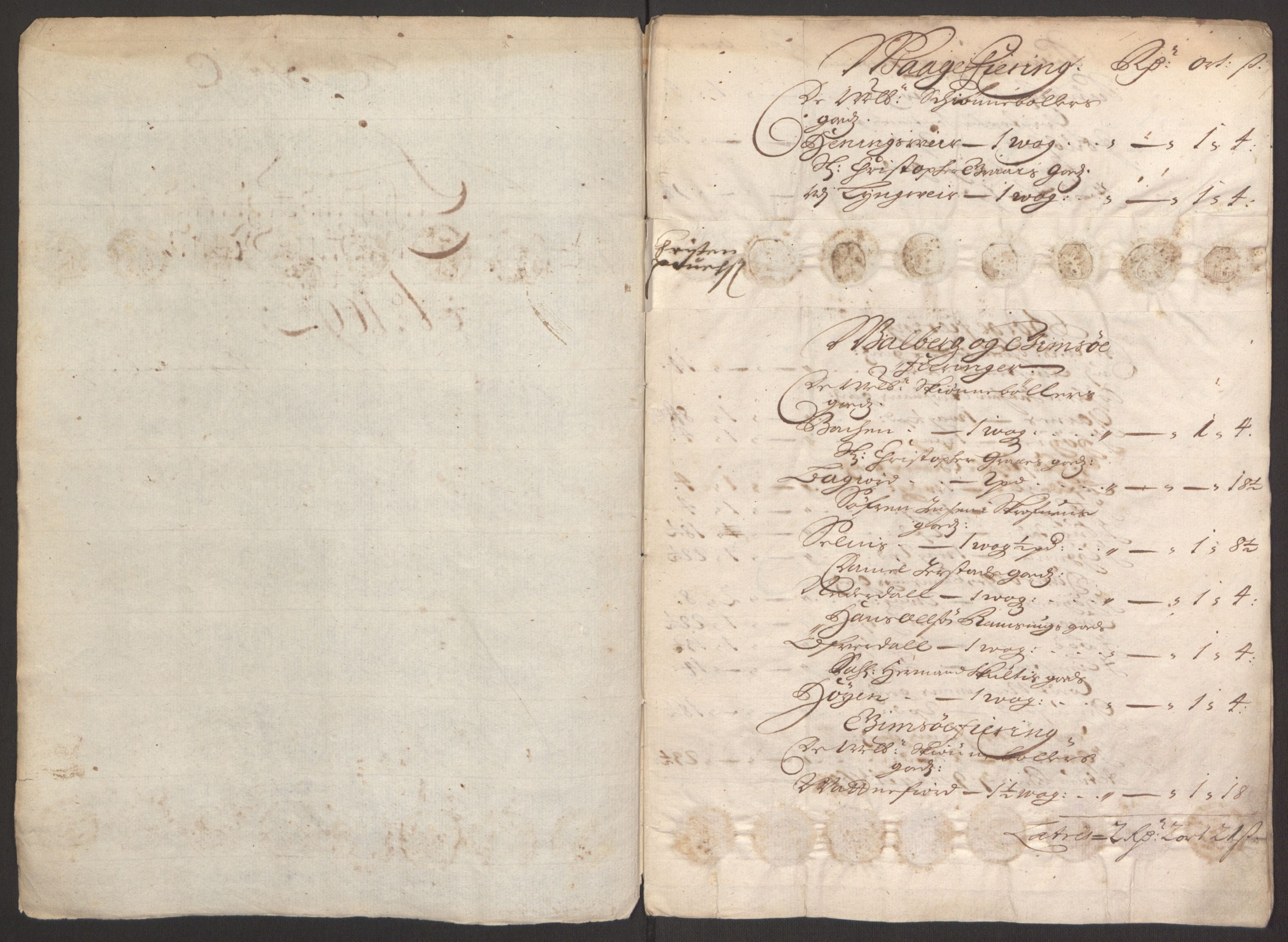 Rentekammeret inntil 1814, Reviderte regnskaper, Fogderegnskap, RA/EA-4092/R67/L4675: Fogderegnskap Vesterålen, Andenes og Lofoten, 1691-1693, p. 140