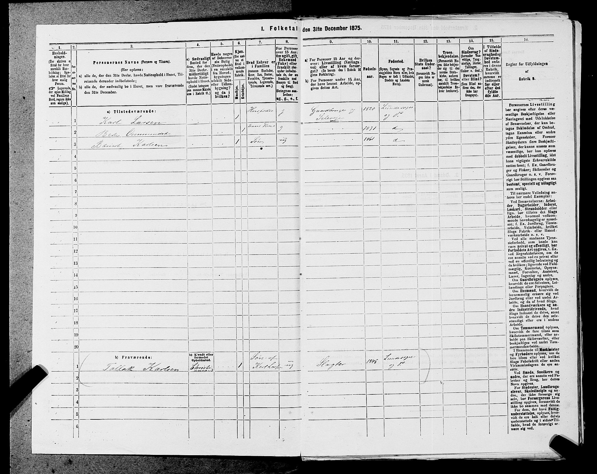 SAST, 1875 census for 1112P Lund, 1875, p. 446