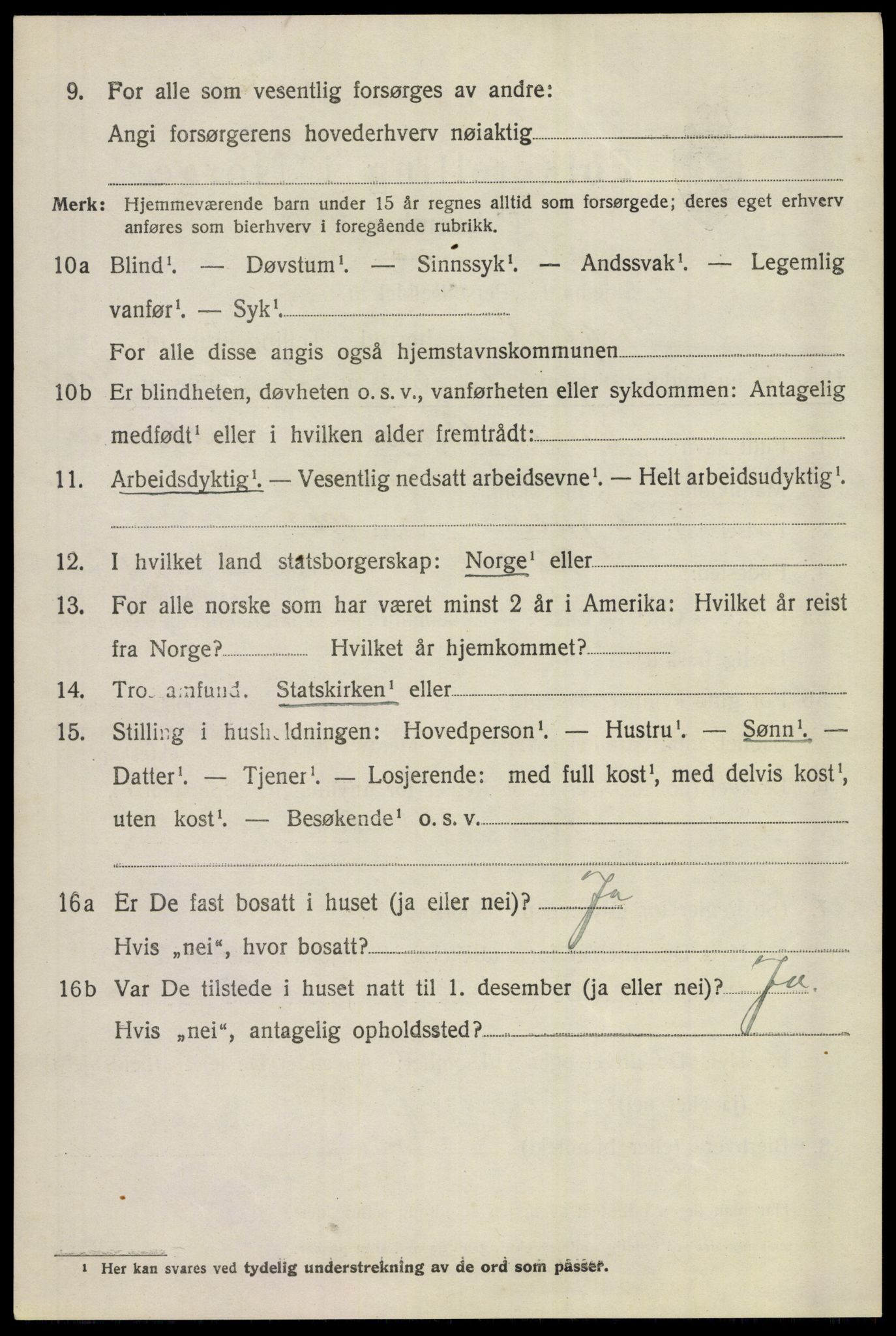 SAKO, 1920 census for Sigdal, 1920, p. 2775