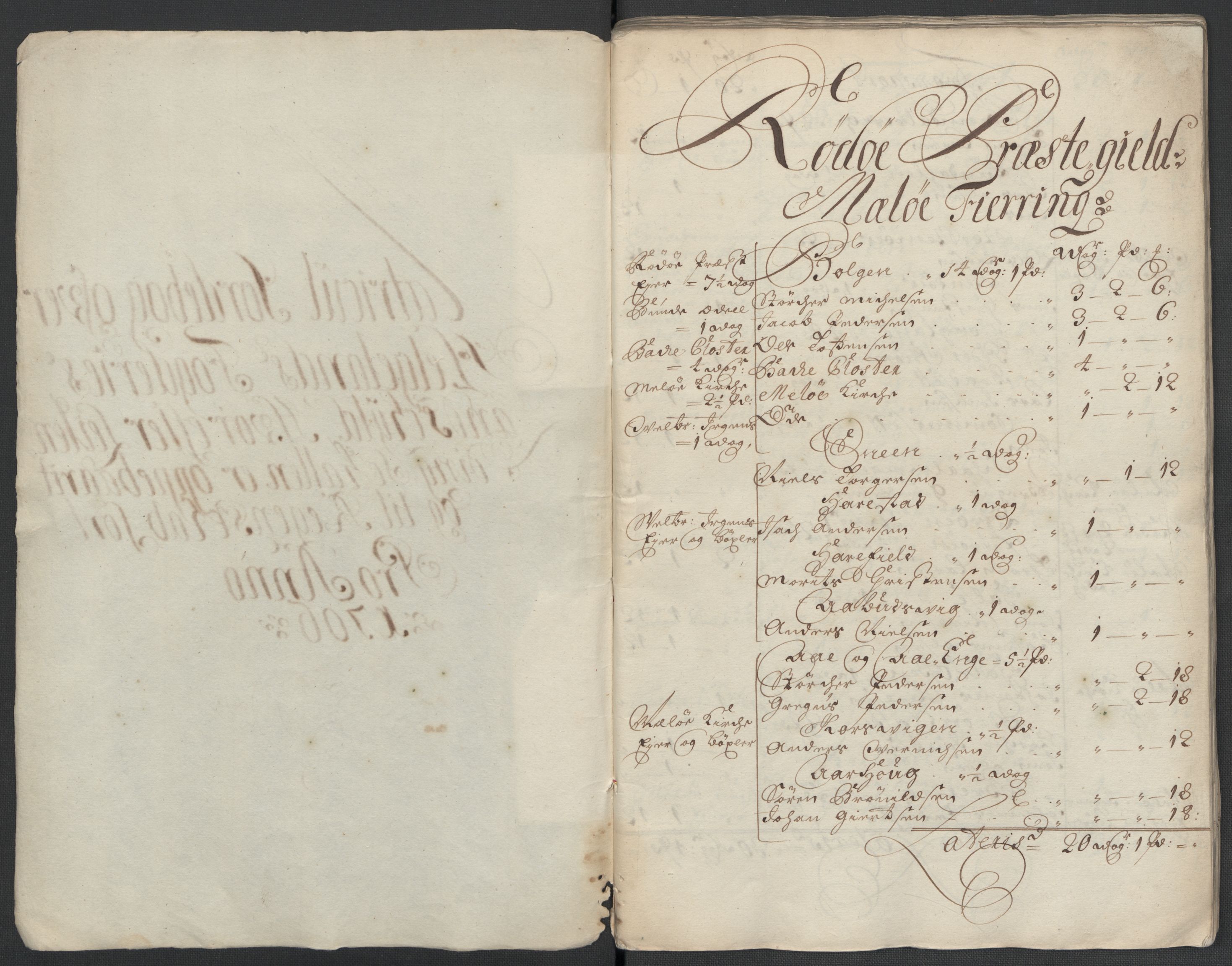 Rentekammeret inntil 1814, Reviderte regnskaper, Fogderegnskap, RA/EA-4092/R65/L4509: Fogderegnskap Helgeland, 1706-1707, p. 21