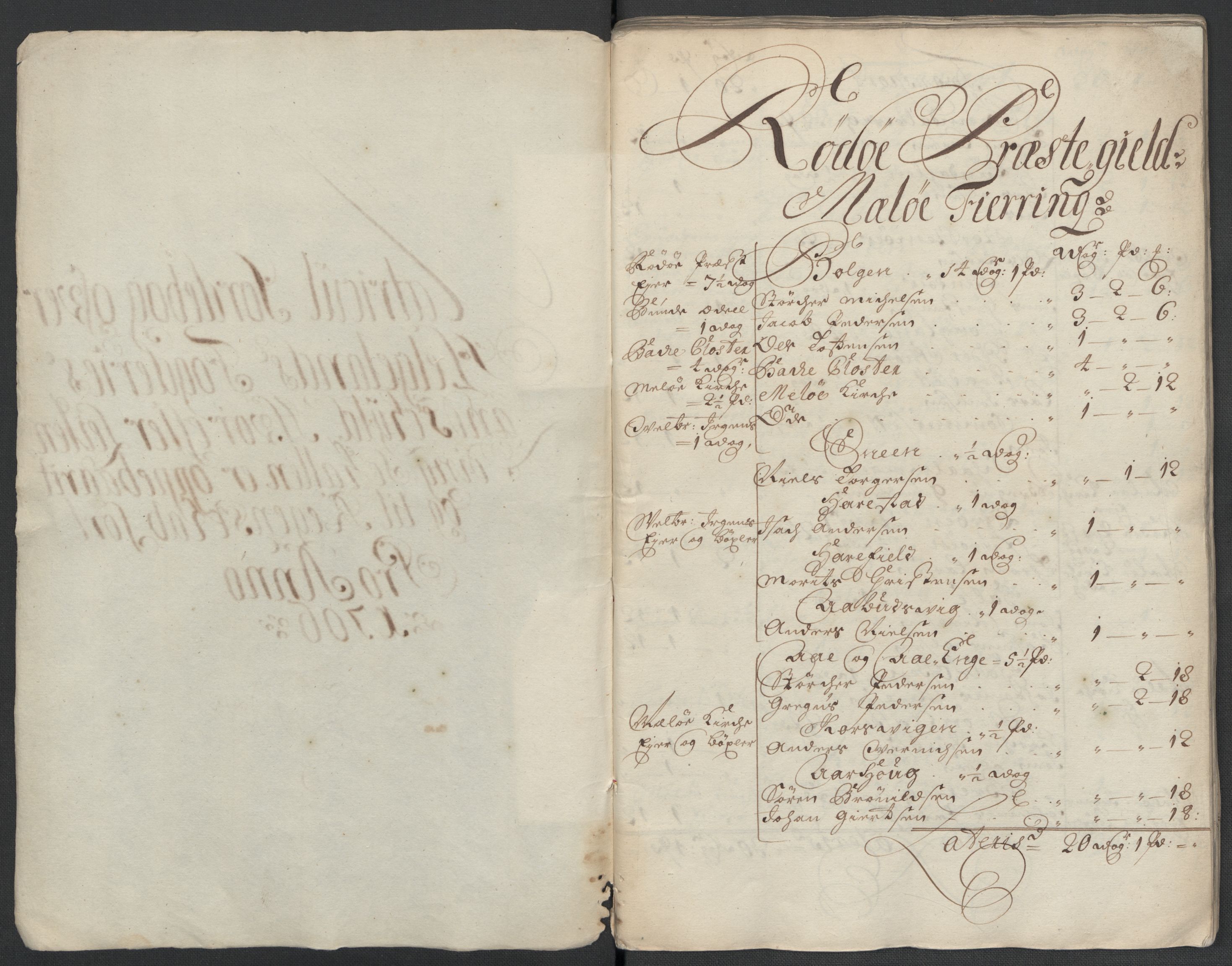 Rentekammeret inntil 1814, Reviderte regnskaper, Fogderegnskap, AV/RA-EA-4092/R65/L4509: Fogderegnskap Helgeland, 1706-1707, p. 21
