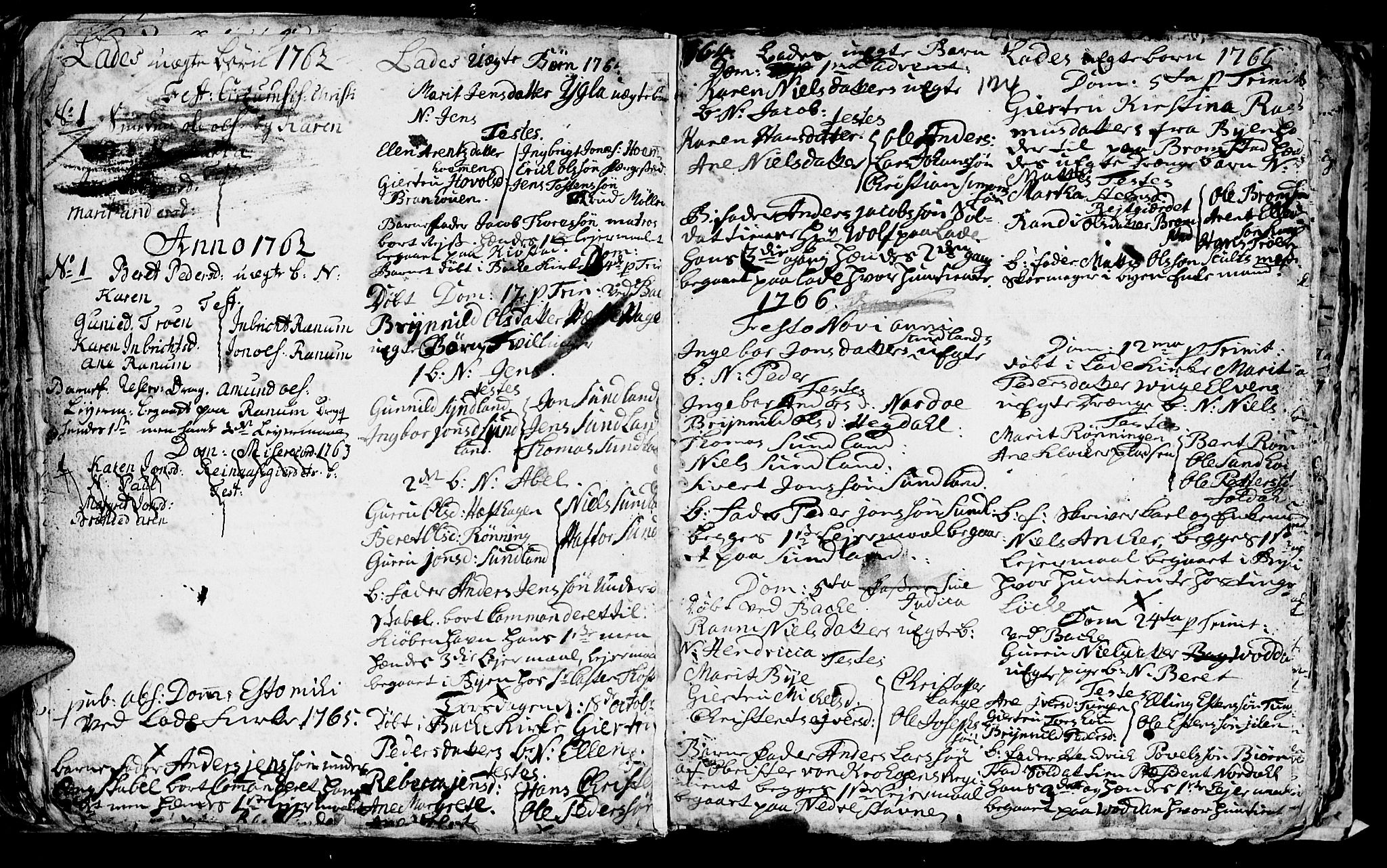 Ministerialprotokoller, klokkerbøker og fødselsregistre - Sør-Trøndelag, SAT/A-1456/606/L0305: Parish register (copy) no. 606C01, 1757-1819, p. 124