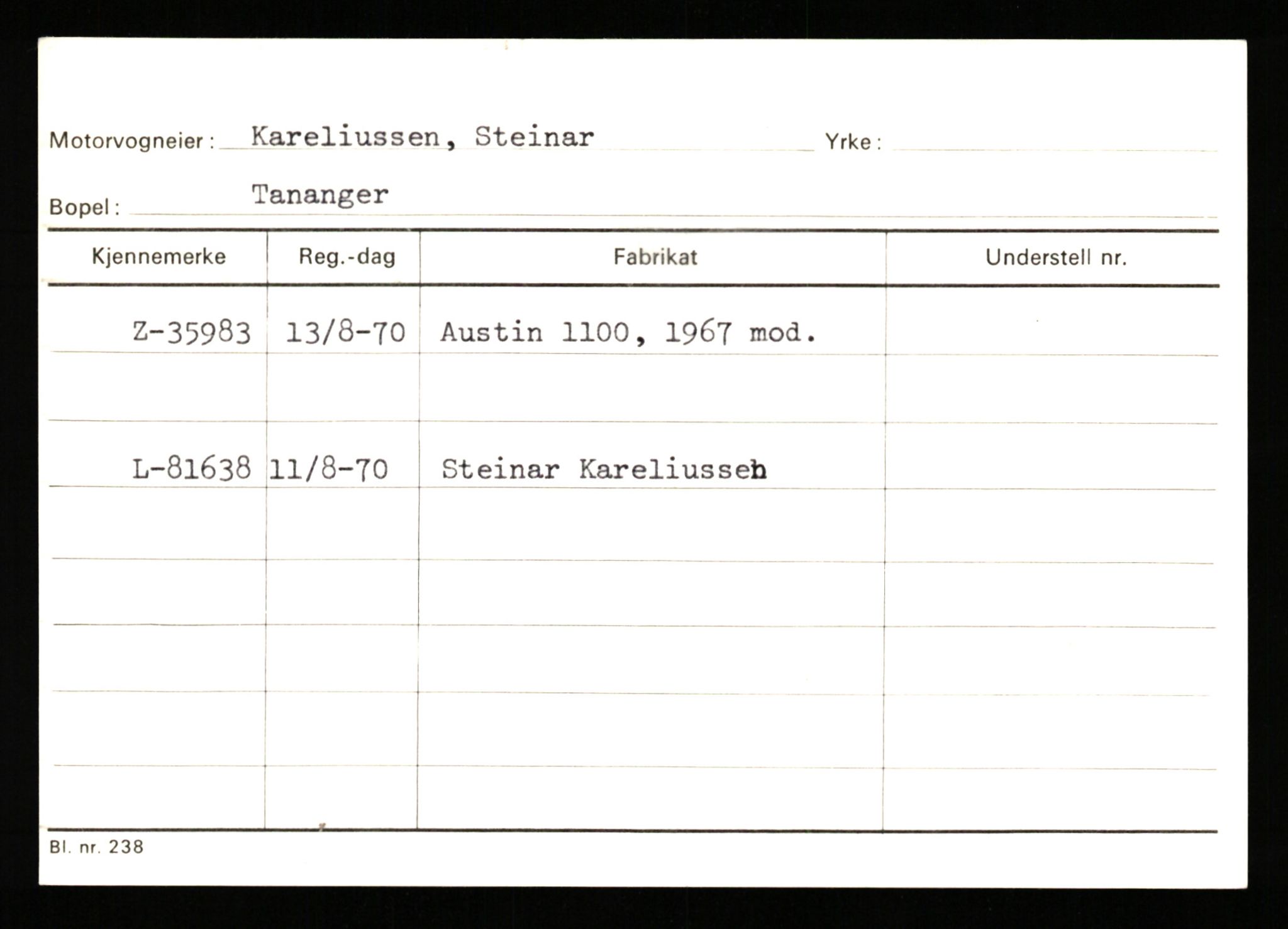 Stavanger trafikkstasjon, SAST/A-101942/0/G/L0006: Registreringsnummer: 34250 - 49007, 1930-1971, p. 523