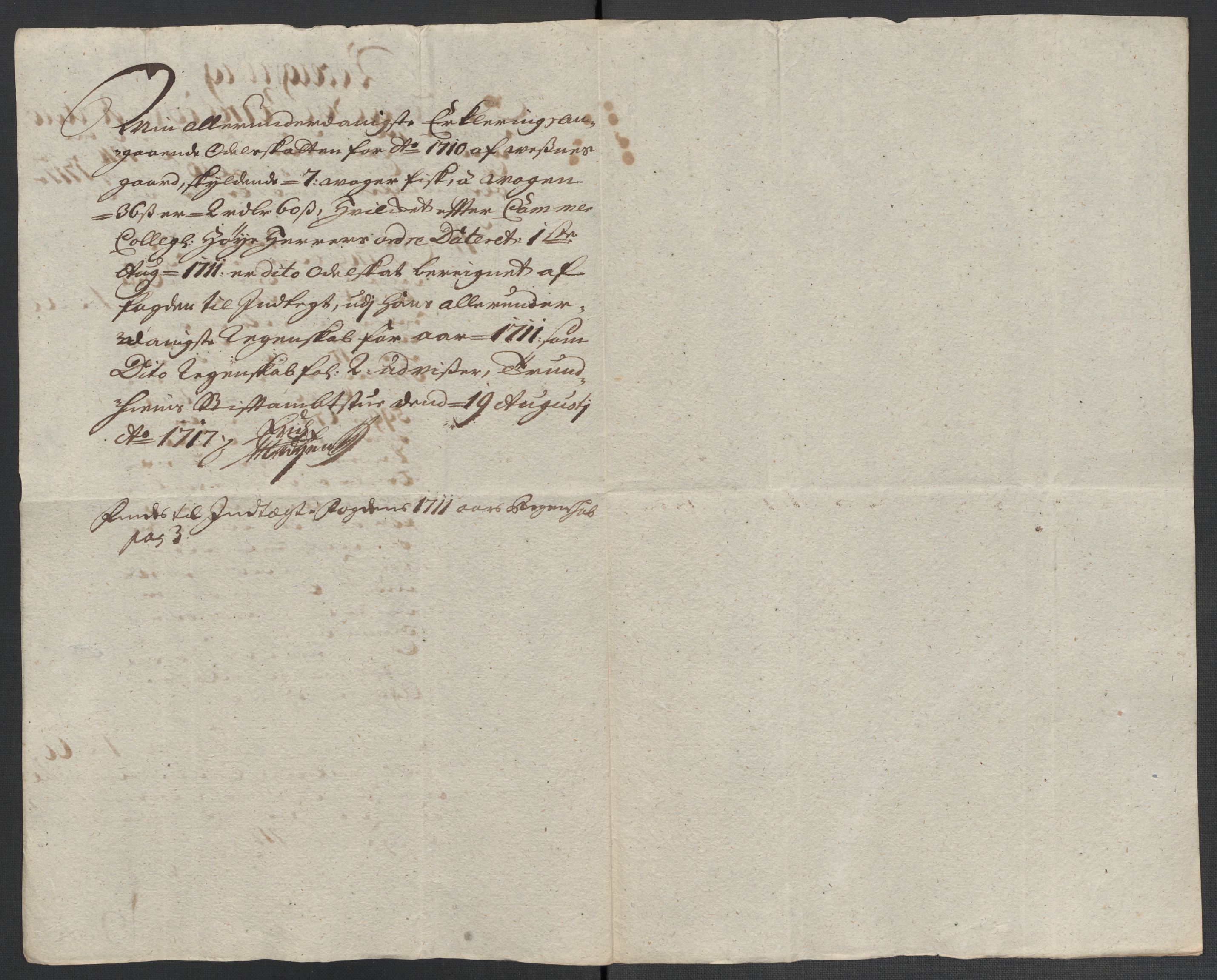 Rentekammeret inntil 1814, Reviderte regnskaper, Fogderegnskap, AV/RA-EA-4092/R55/L3659: Fogderegnskap Romsdal, 1709-1710, p. 479