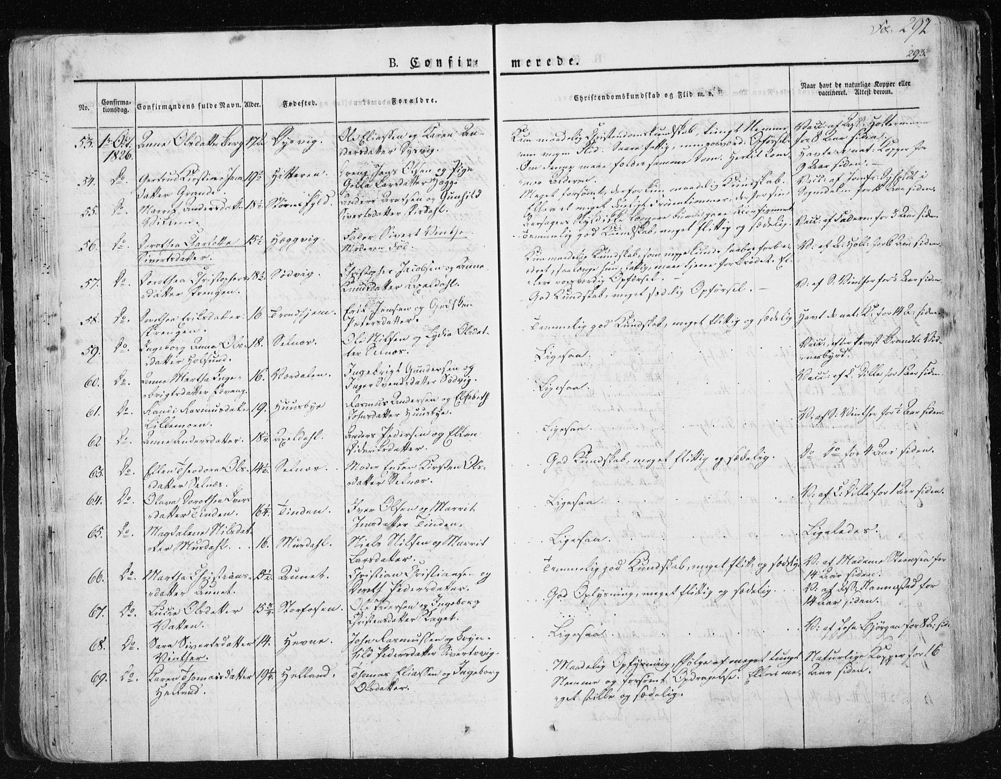 Ministerialprotokoller, klokkerbøker og fødselsregistre - Sør-Trøndelag, SAT/A-1456/659/L0735: Parish register (official) no. 659A05, 1826-1841, p. 292