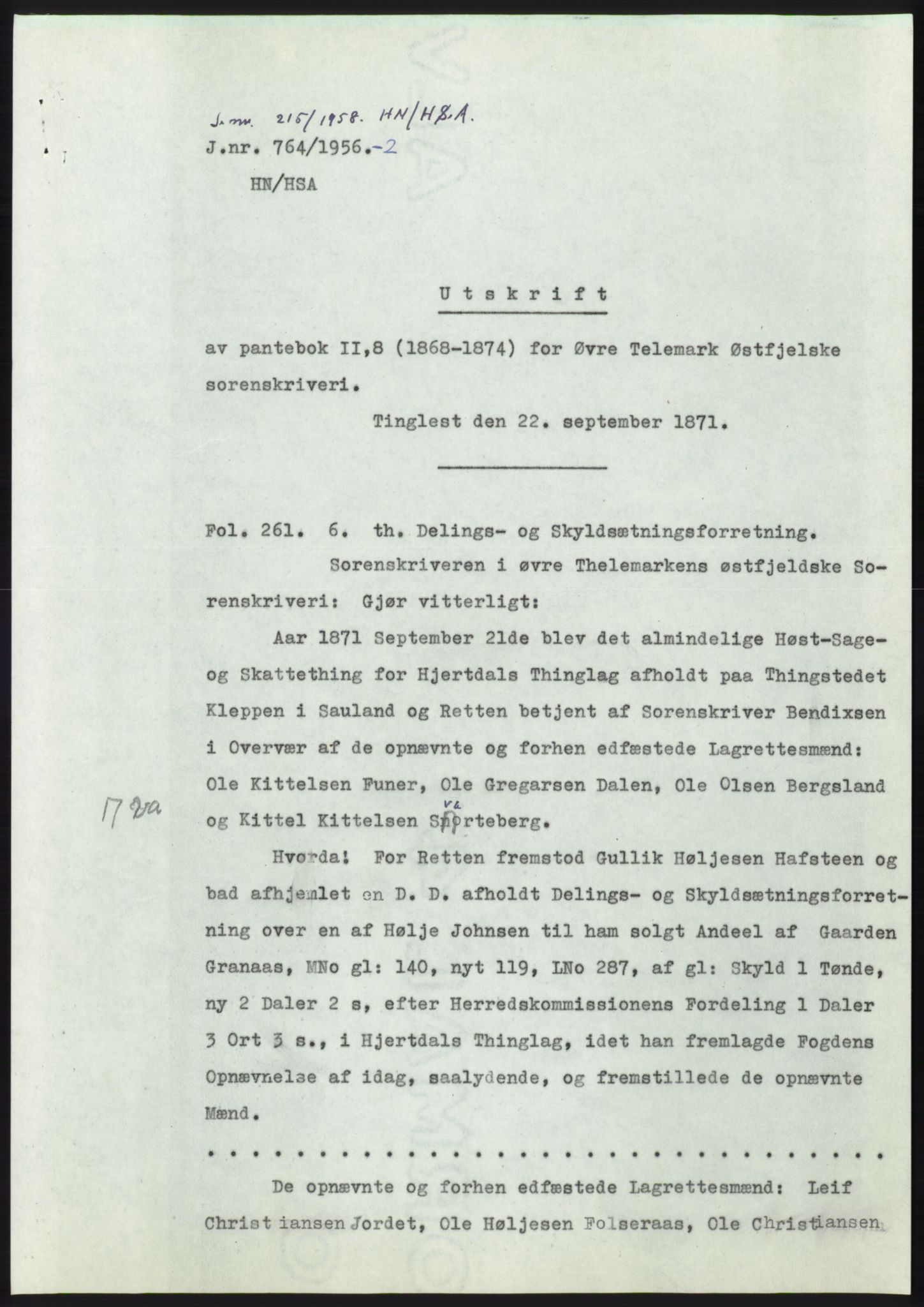 Statsarkivet i Kongsberg, SAKO/A-0001, 1956, p. 382