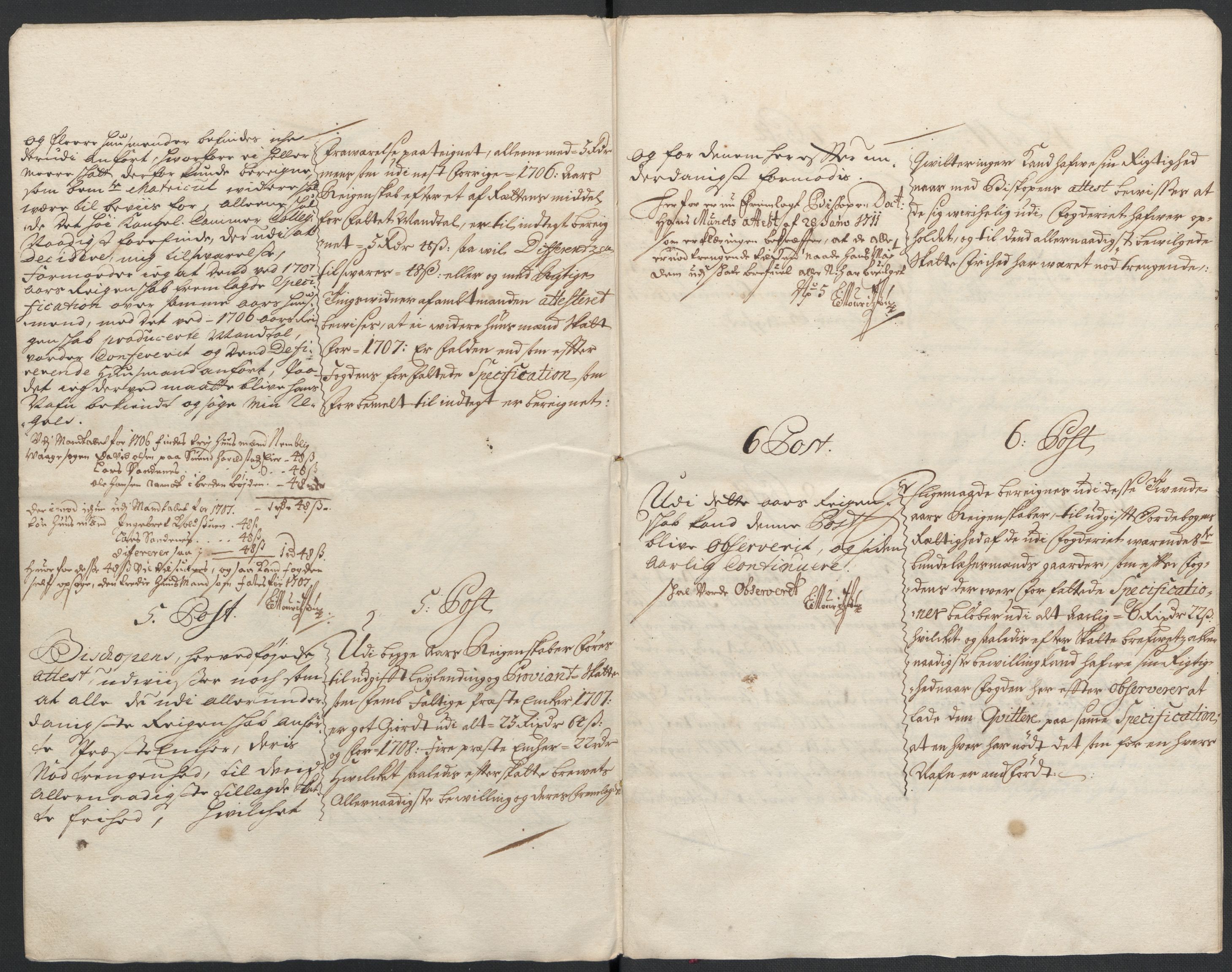 Rentekammeret inntil 1814, Reviderte regnskaper, Fogderegnskap, AV/RA-EA-4092/R17/L1179: Fogderegnskap Gudbrandsdal, 1708-1710, p. 129